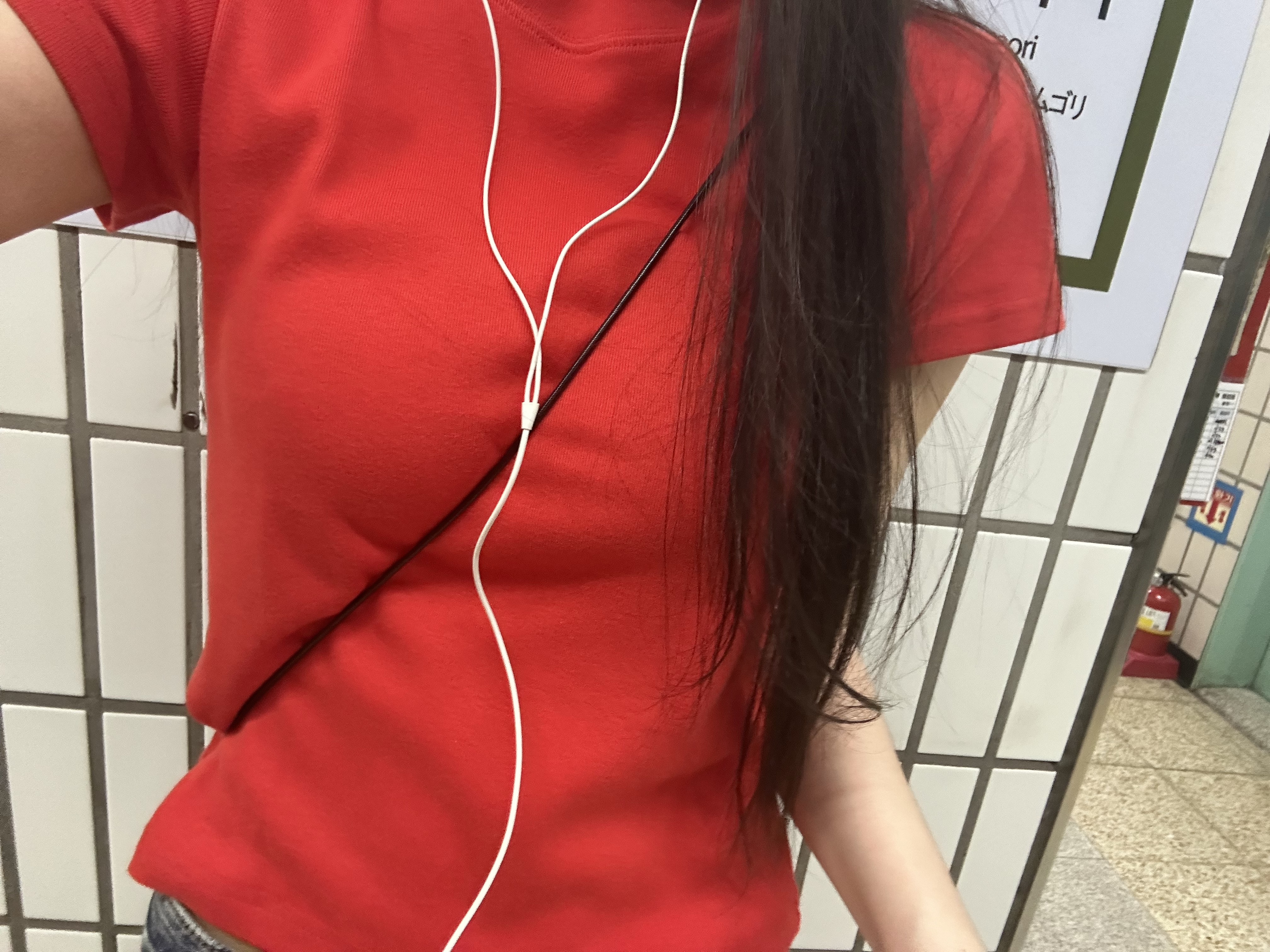 Apple EarPods Lightning Connector (Korean Ver.) 착용 스타일