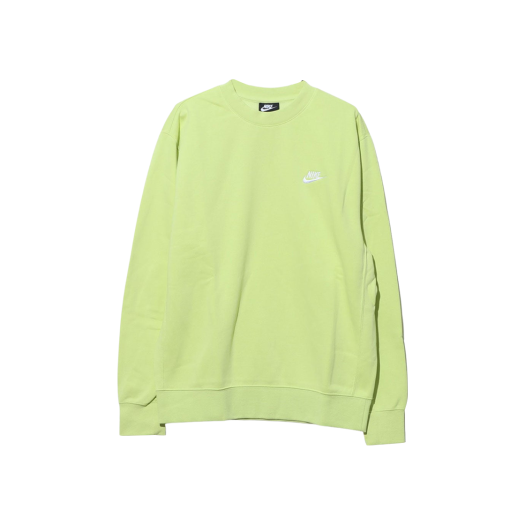 Nike NSW Club Fleece Crew Sweatshirt Limelight - Asia