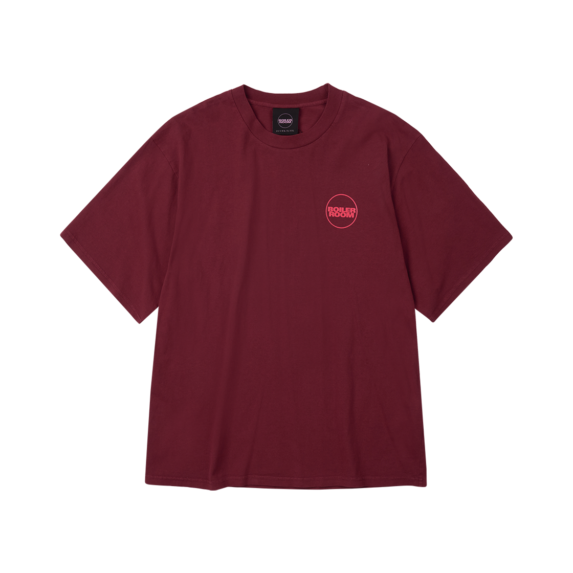 보일러룸 코어 보일러룸 티 옥스블러드 - 25SS(Boiler Room Core Boiler Room Tee Oxblood - 25SS)