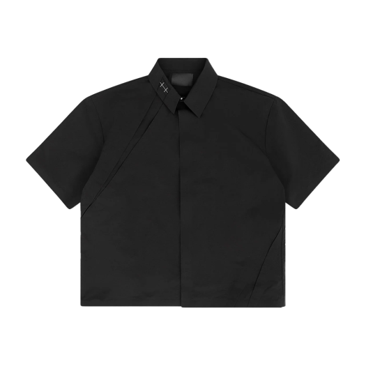 KM5BSHSHE16BK Heliot Emil Marl Shirt Black - 25SS