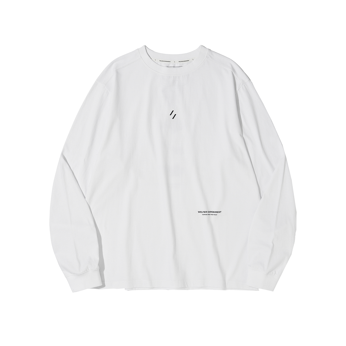 웰터 익스페리먼트 센수 롱 슬리브 티셔츠 화이트(Welter Experiment Welter Experiment Sensu Long Sleeve T-Shirt White) - 2