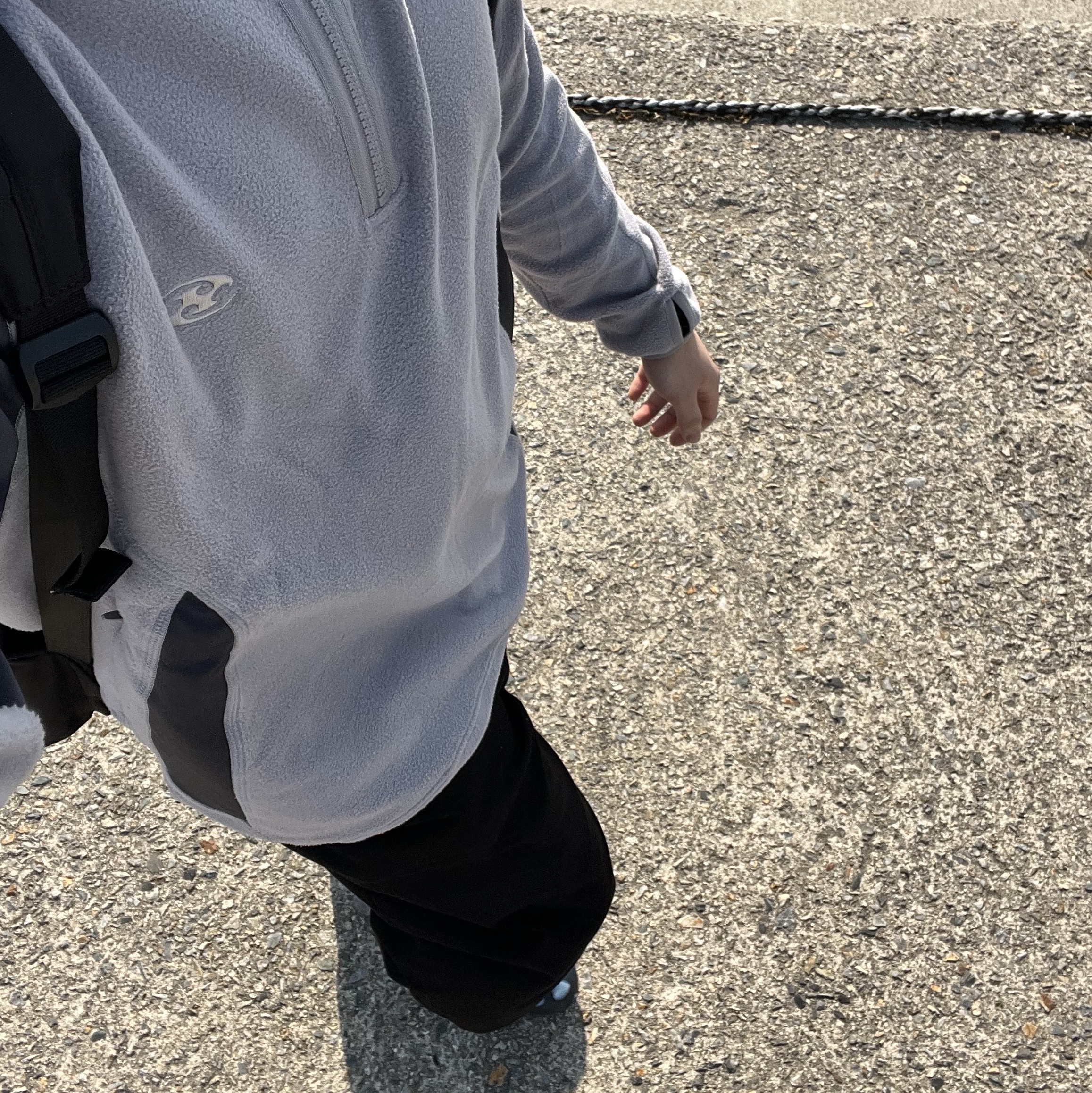 Anti Social Social Club OG Logo Backpack Black 착용 스타일 - 2