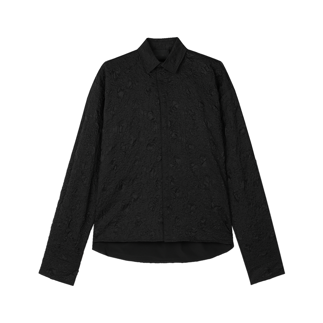 Heliot Emil 17ss archive アシンメトリーシャツ アシメ モノクロ シャツ