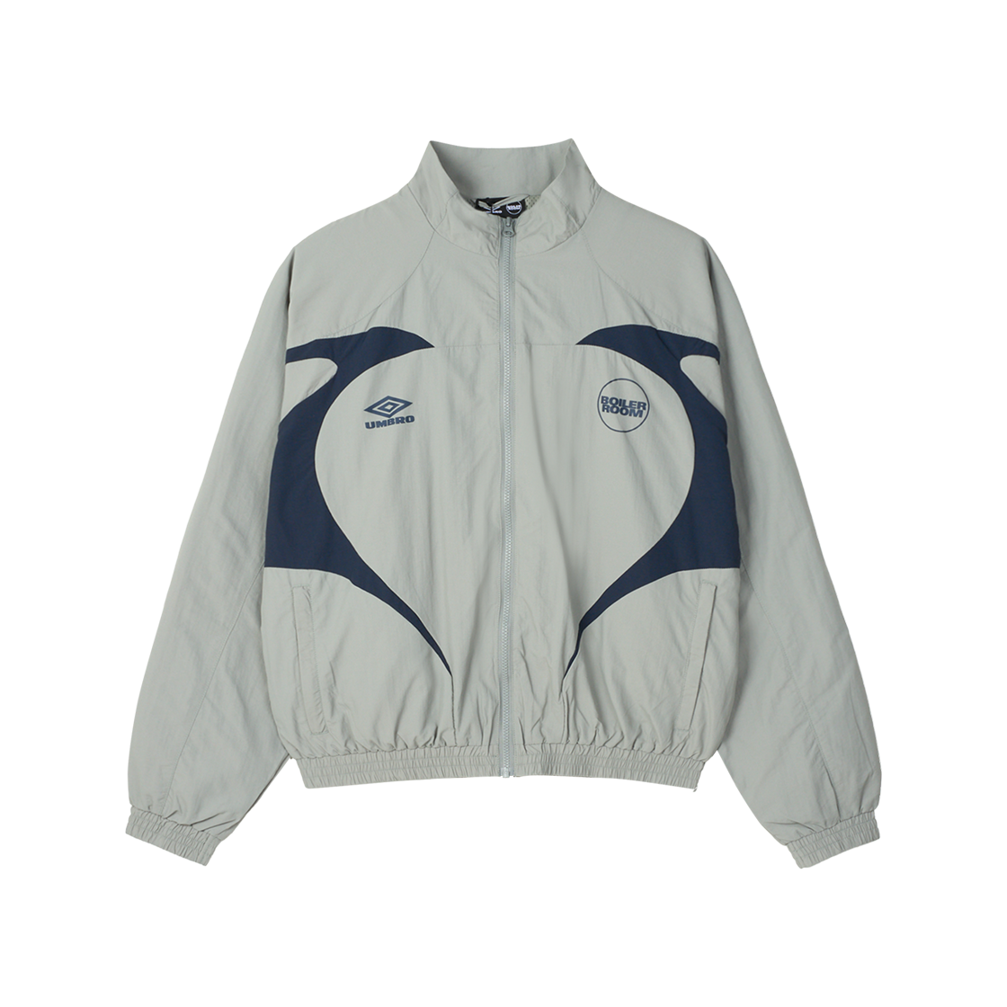 보일러룸 쉘 트랙 탑 그레이 - 25SS(Boiler Room Shell Tracktop Grey - 25SS)