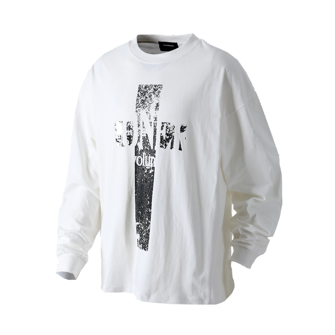 로어링라드 크로스 롱 슬리브 화이트(ROARINGRAD Cross Long Sleeved White)