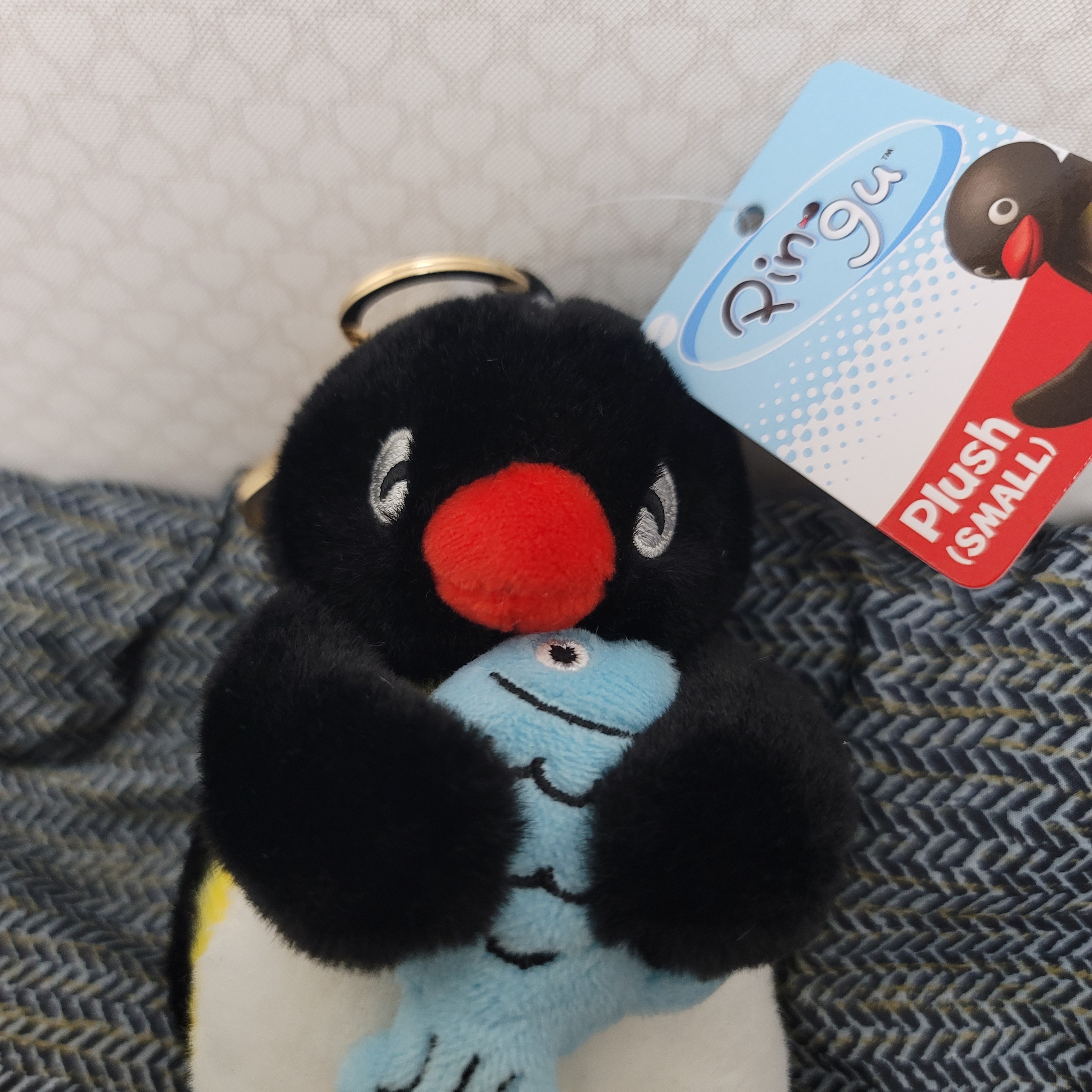 Pingu Fish Keyring Pingu (13cm) 착용 스타일 - 1