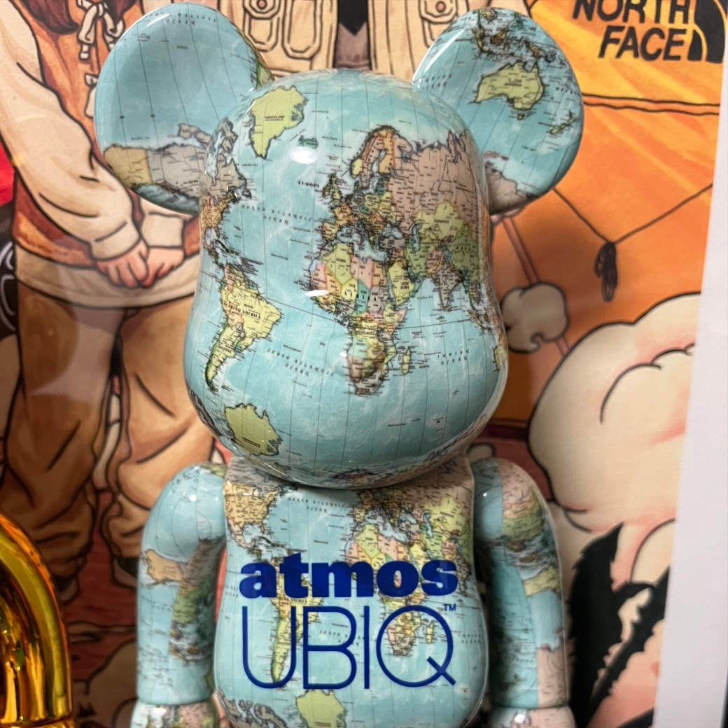 Bearbrick x Atmos x Ubiq 100% & 400% Set 착용 스타일