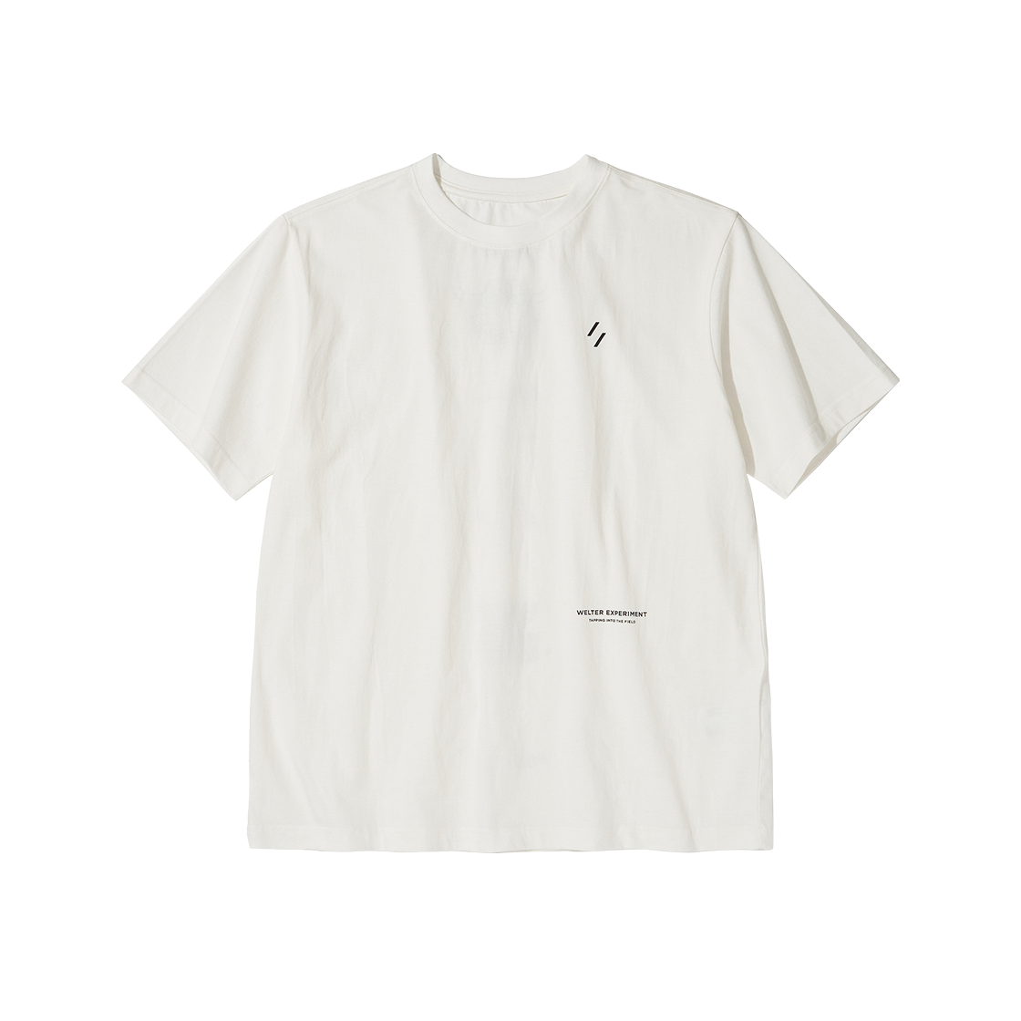 웰터 익스페리먼트 네이쳐 발란스 티셔츠 화이트(Welter Experiment Nature Balance T-Shirt White) - 2