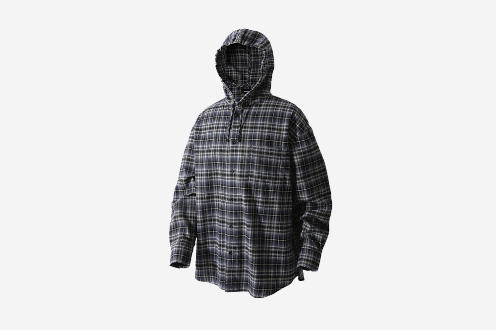 ROARINGRAD ♥ FLANNEL CHECK OVER HOOD SHIRT /追跡付 a_6dbbbbd957ef4f0c9b72b6034a37