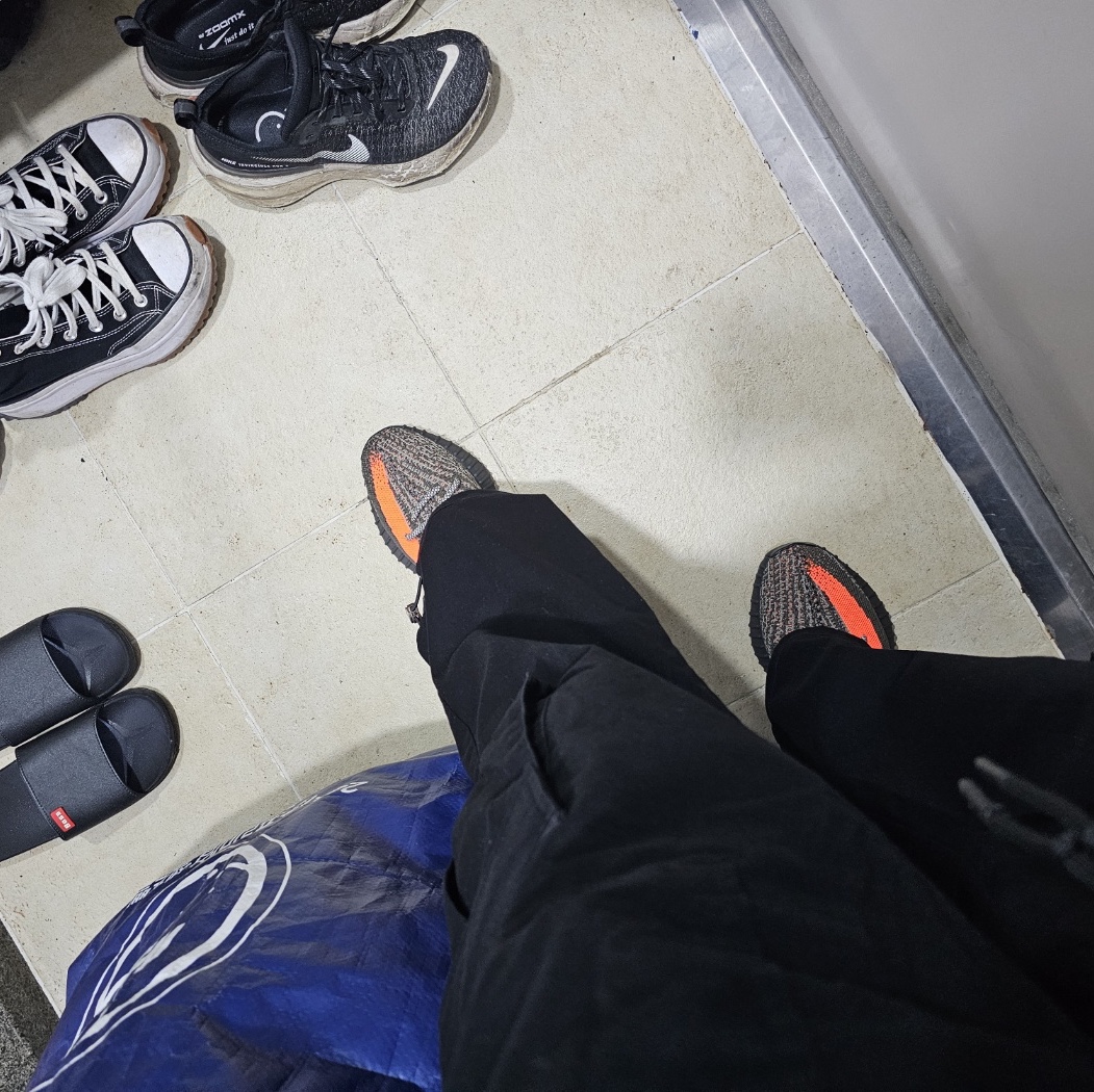 Adidas Yeezy Boost 350 V2 Carbon Beluga 착용 스타일