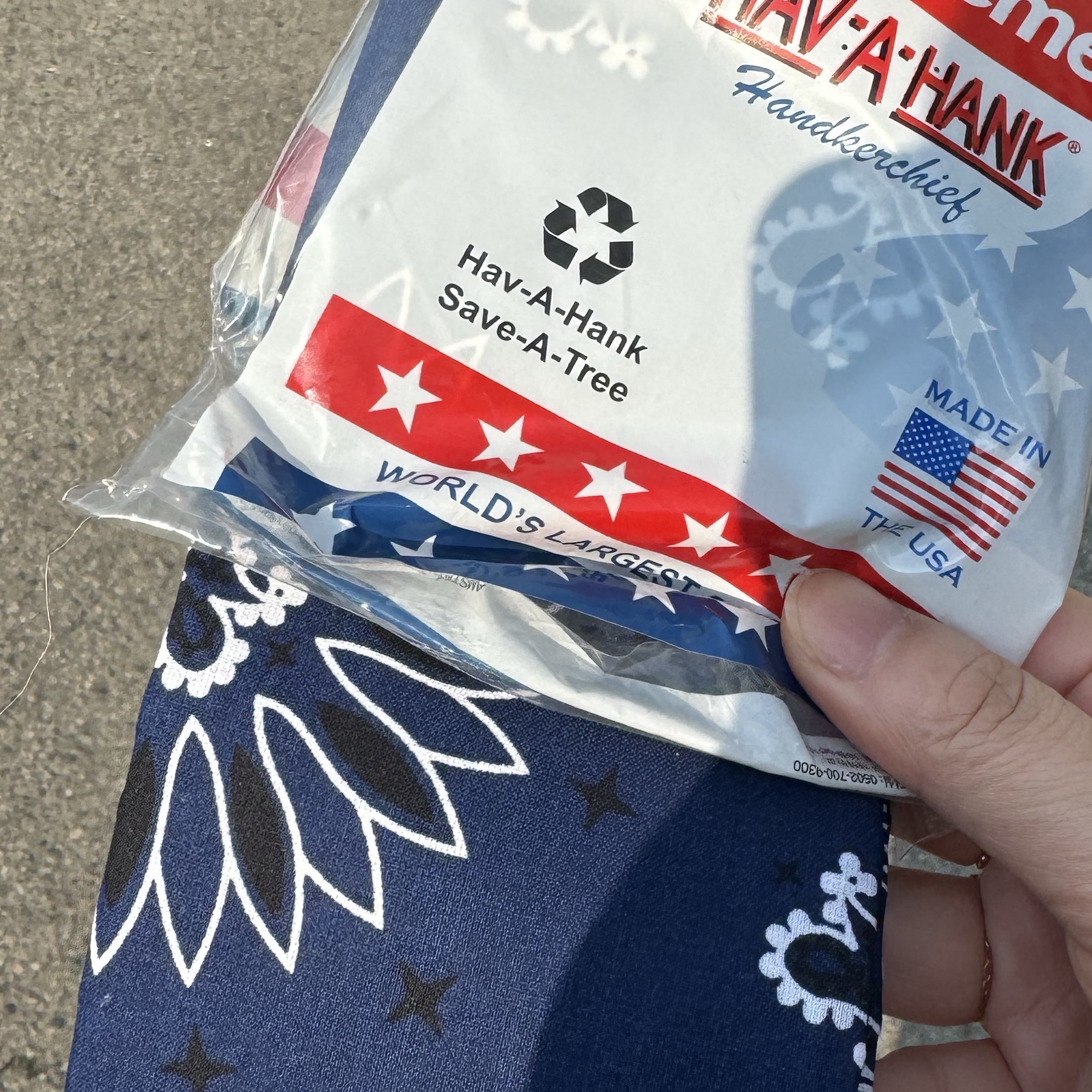 Supreme Hav-A-Hank Bandanas Multicolor (Set of 3) - 24SS 착용 스타일