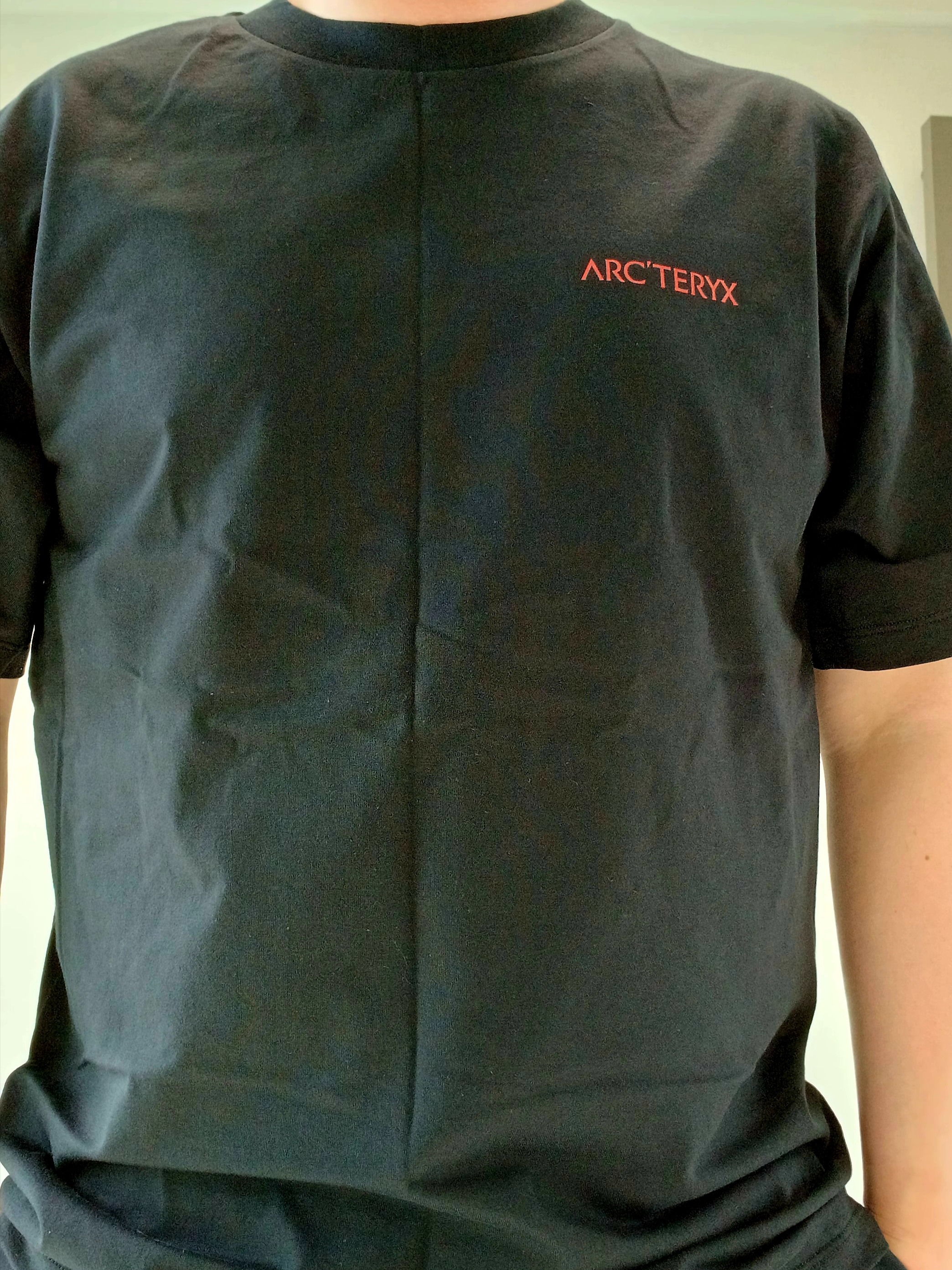 Arc'teryx Kragg SL Cotton Blurred Bird SS T-Shirt Black Dynasty, Arc'teryx Keyring Metal 착용 스타일 - 5