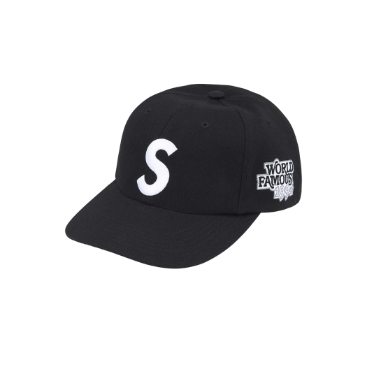 Supreme Velvet S Logo 6-Panel (FW20) - $54
