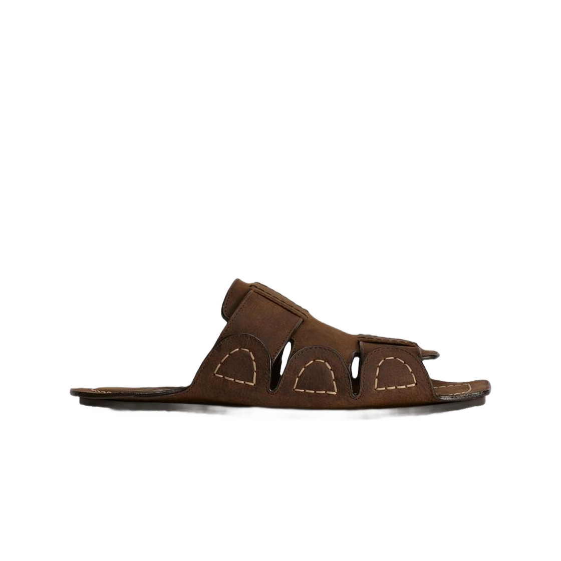 자라 레더 샌들 스트랩 리미티드 에디션 브라운(Zara Leather Sandals with Straps Limited Edition Brown)