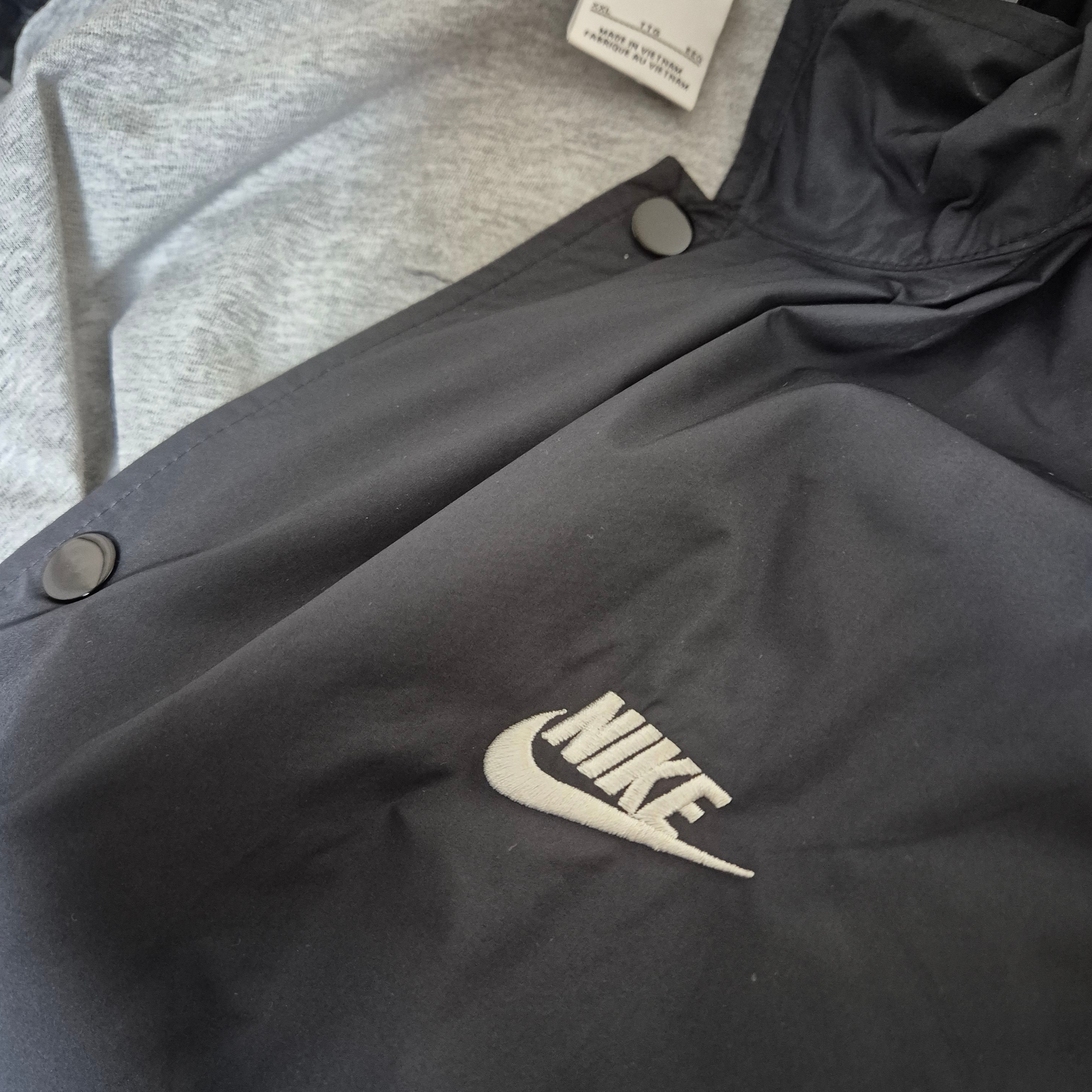 Nike Club Coaches Jacket Black - Asia 착용 스타일