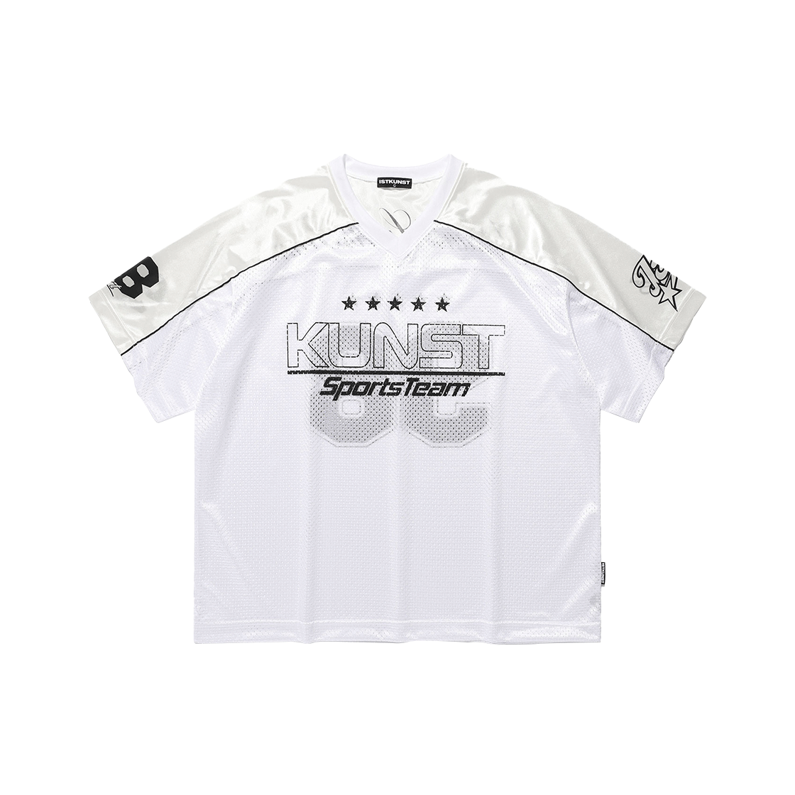 이스트쿤스트 메쉬 축구 저지 화이트(ISTKUNST Mesh Football Jersey White)