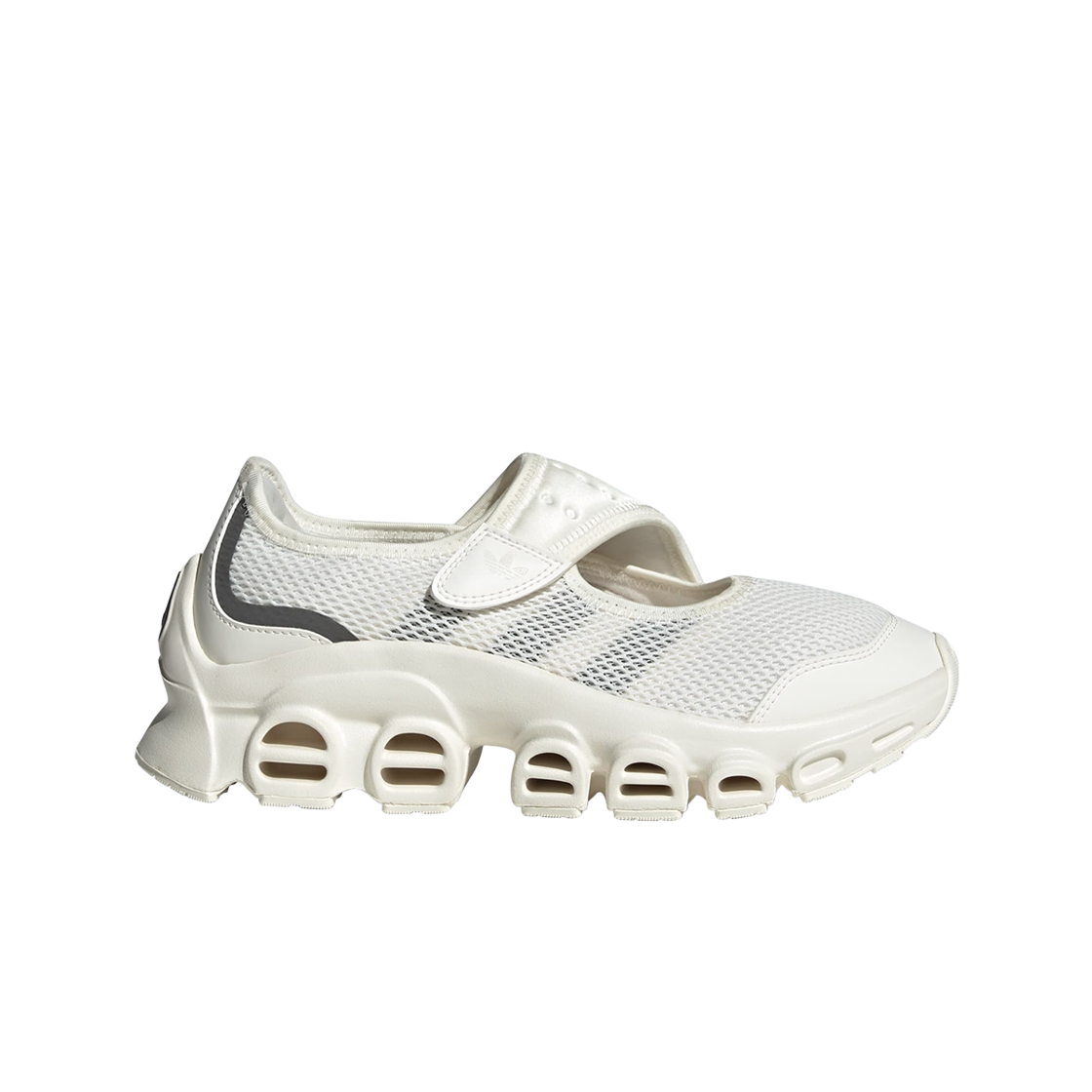 (W) 아디다스 아디폼 메가제인 클라우드 화이트 아이언 메탈릭((W) Adidas Adifom Megajane Cloud White Iron Metallic)