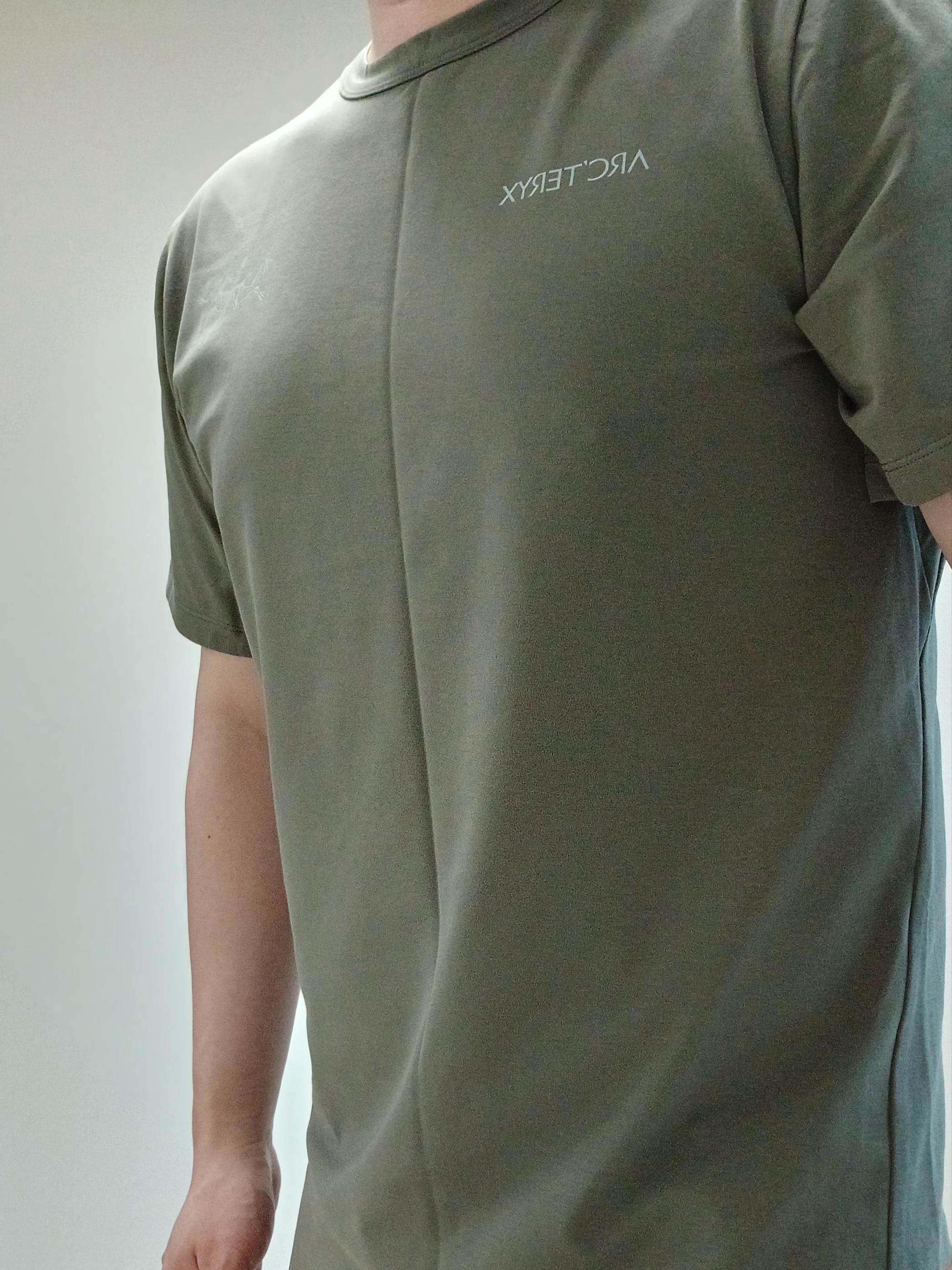 Arc'teryx Captive Split T-Shirt Forage 착용 스타일 - 4