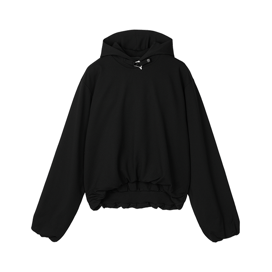 KM5ATSHHE03BK Heliot Emil Enodo Hoodie Black - 25SS