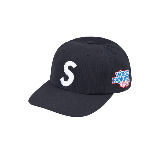 슈프림 월드 페이머스 S 로고 6-패널 블랙 - 25SS | Supreme | KREAM