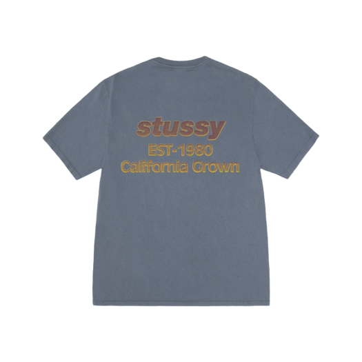 ★Stussy★California Grown Pigment Dyed T-Shirt★Black★ California Grown Tee Pigment Dyed in black – Stüssy