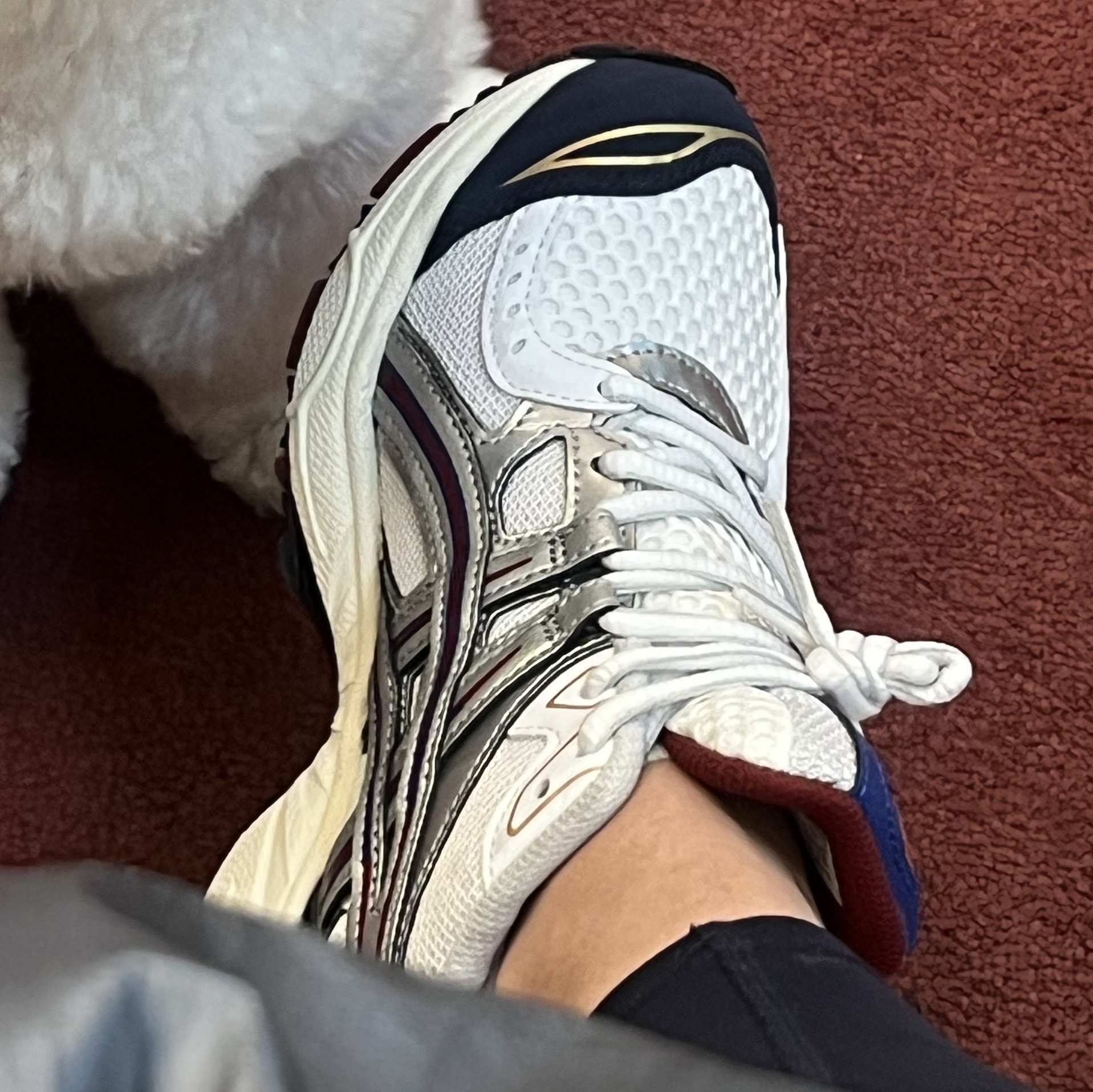 Asics Gel-Kayano Legacy White Black 착용 스타일 - 3