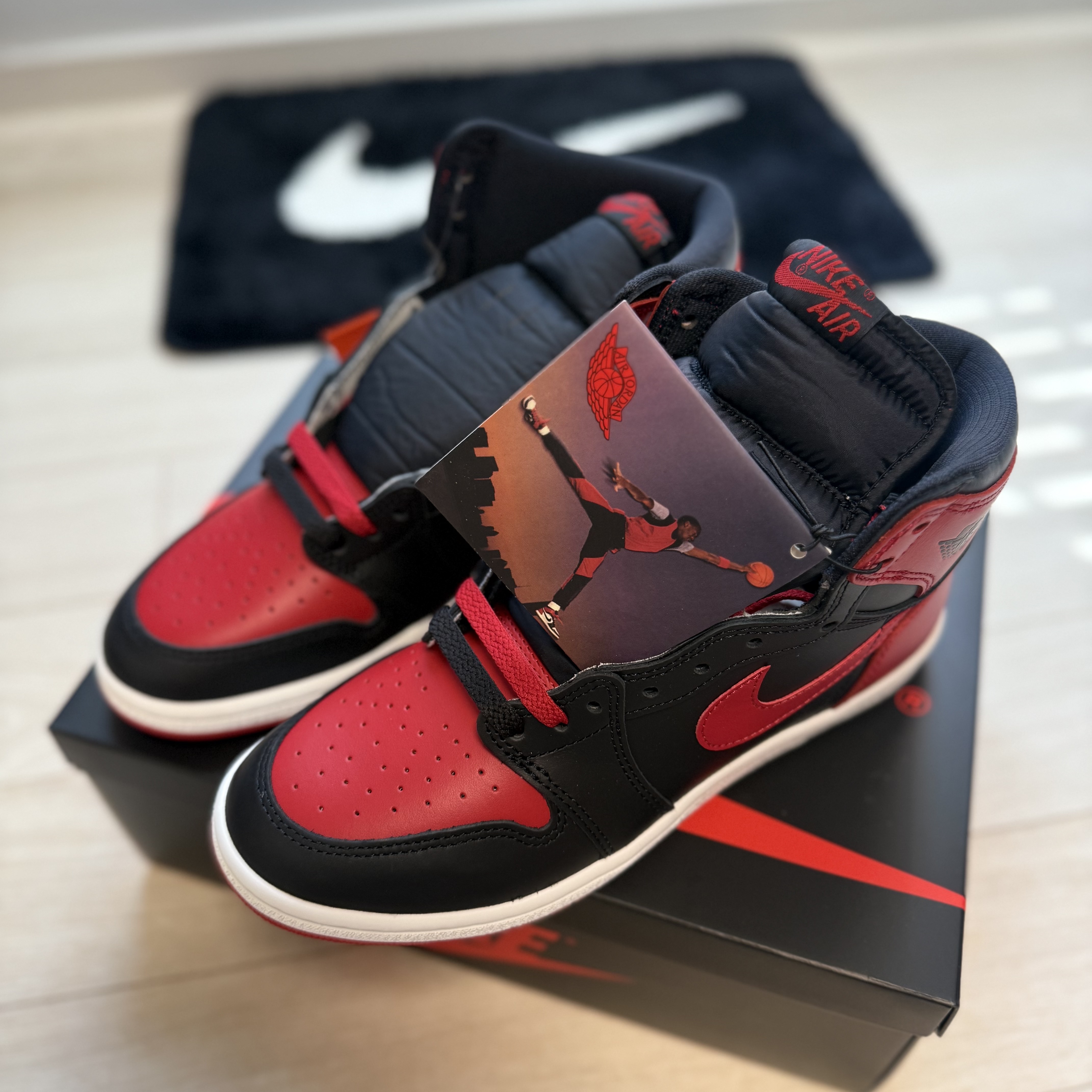Jordan 1 High 85 Bred 착용 스타일