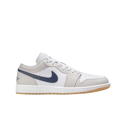 553558-146 Jordan 1 Low White Neutral Grey