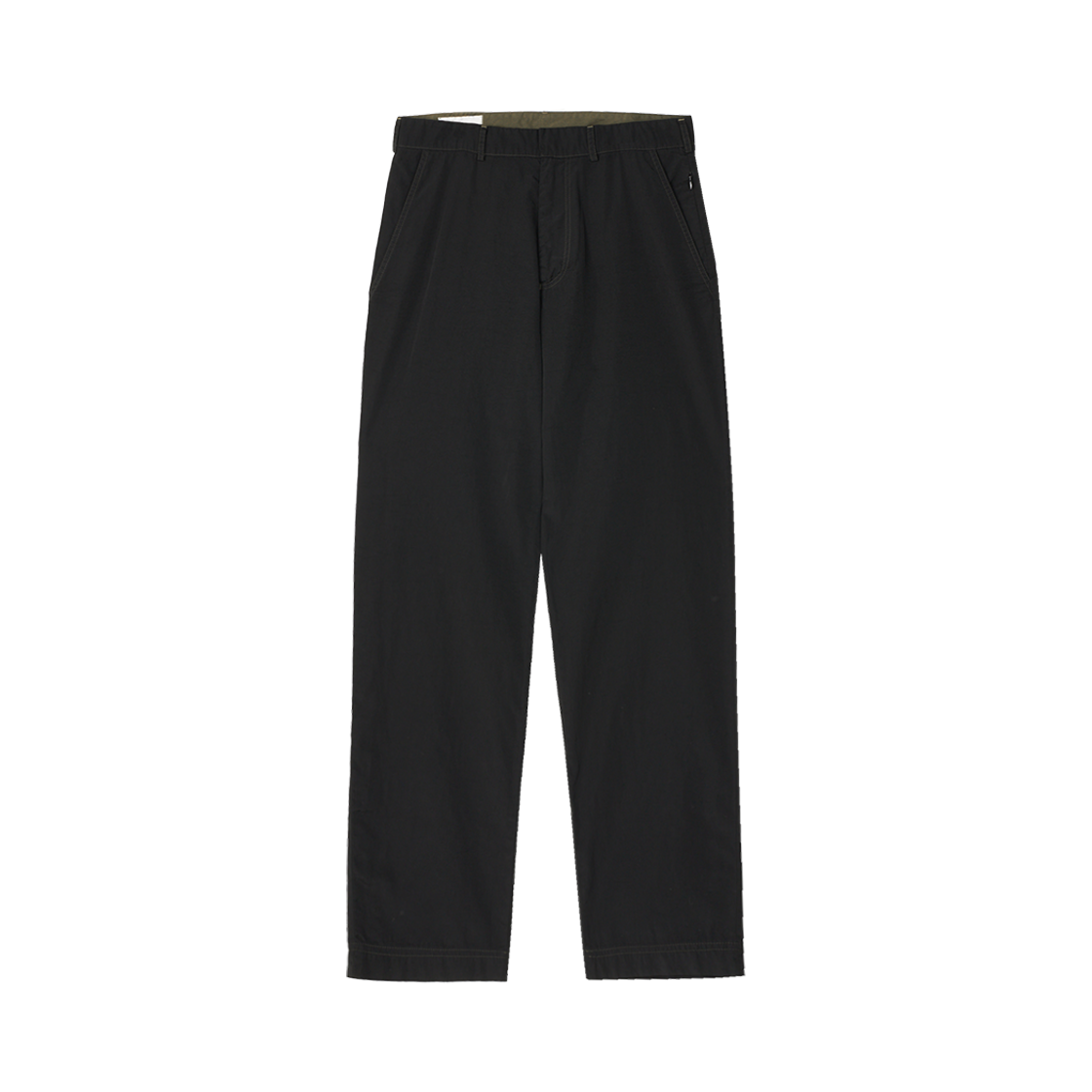 KM5BPALRR07BK Ranra Kennari Canvas Nylon Pants Peat - 25SS