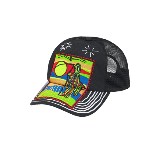 슈프림 리퍼 메쉬 백 6-패널 그레이 - 25SS | Supreme | KREAM
