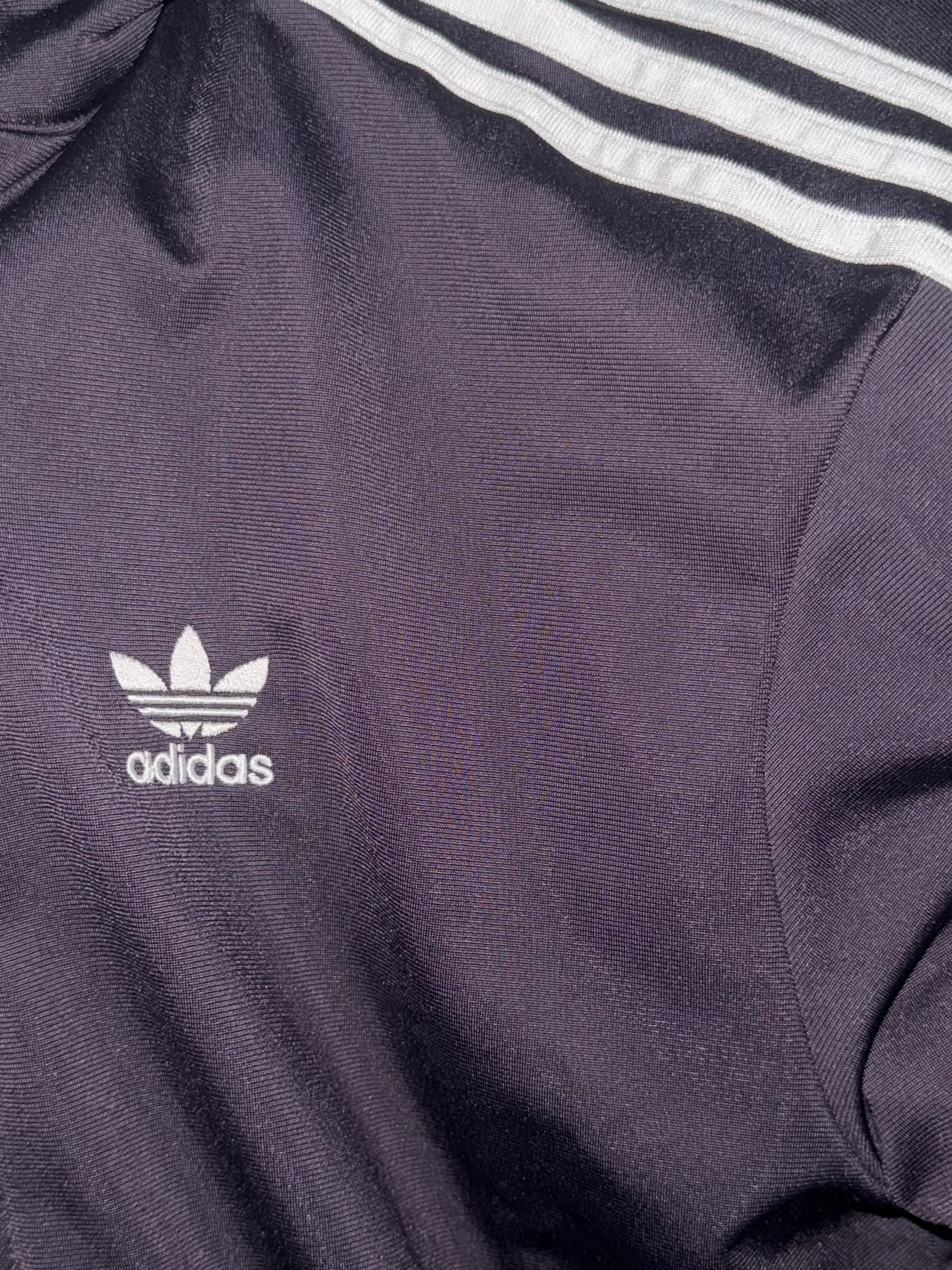 Adidas Adicolor Classic Firebird Track Top Aurora Black - KR Sizing 착용 스타일