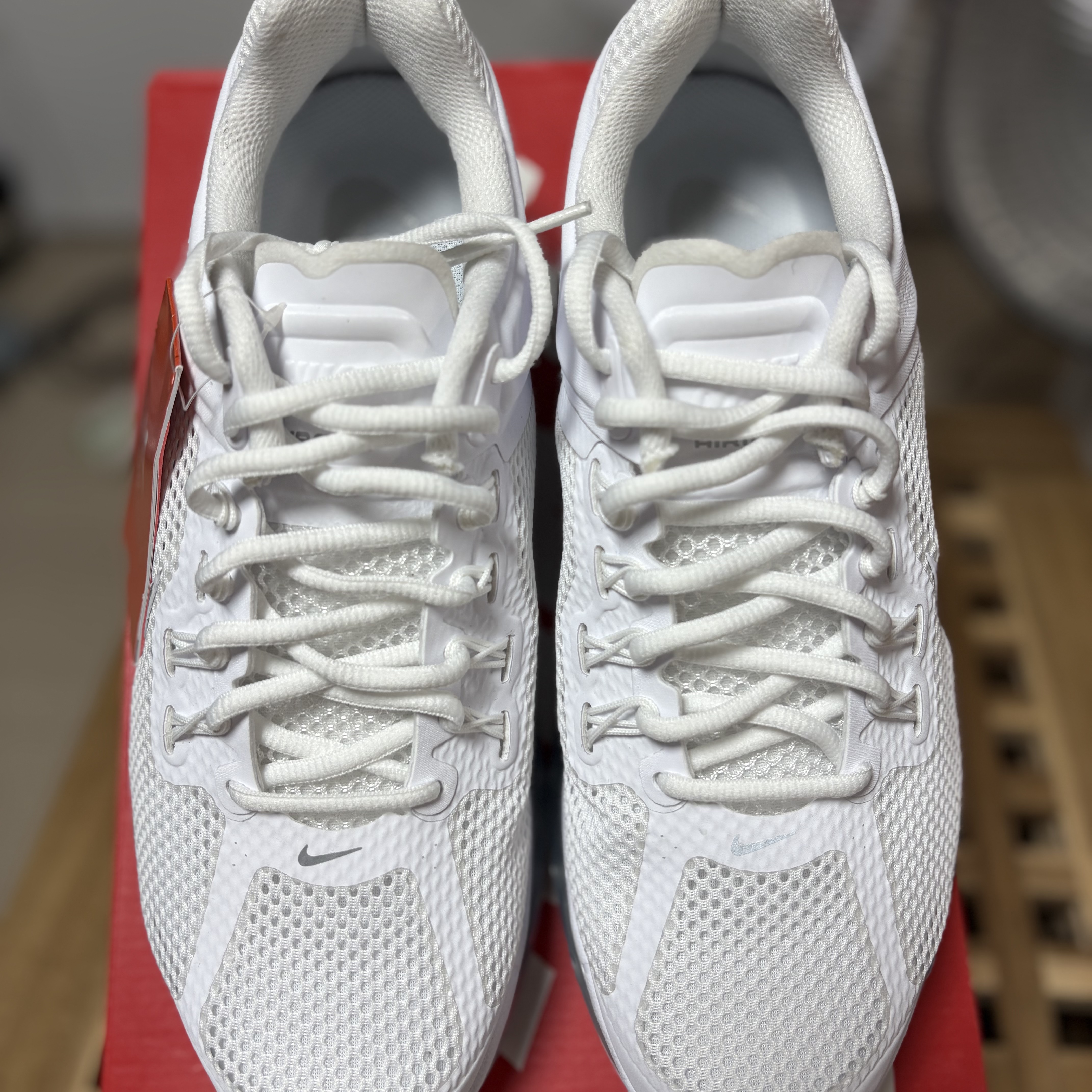 Nike Air Max 2013 White Metallic Silver 착용 스타일 - 4