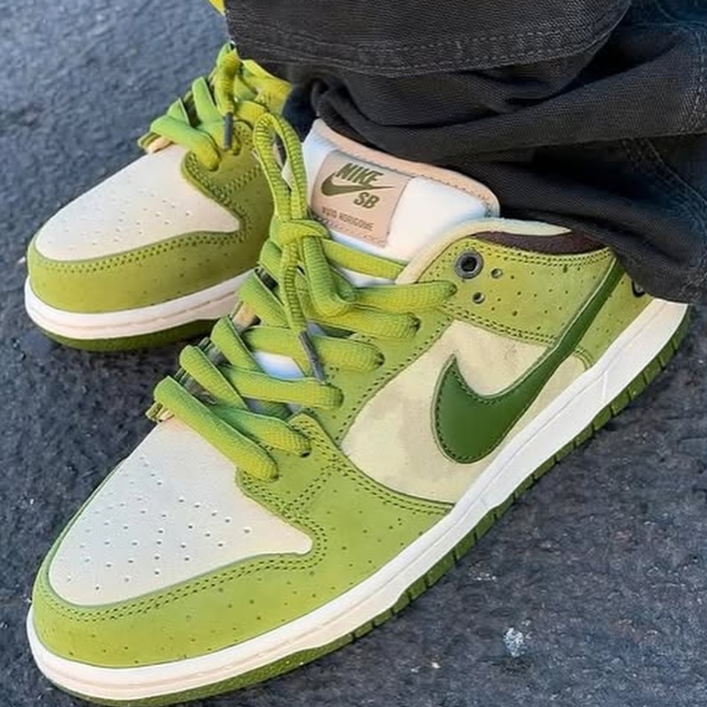Nike x Yuto Horigome SB Dunk Low Matcha 착용 스타일 - 2