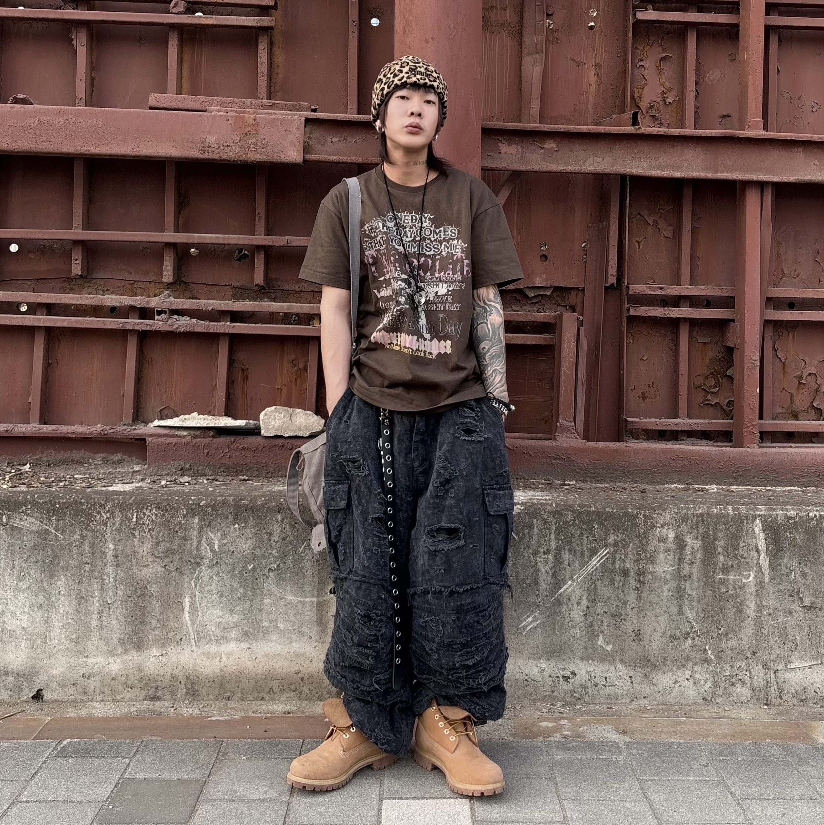 Timberland Premium 6 inch Waterproof Boot Wheat Nubuck - Wide, Suade Leopard Beanie Leopard 착용 스타일 - 2