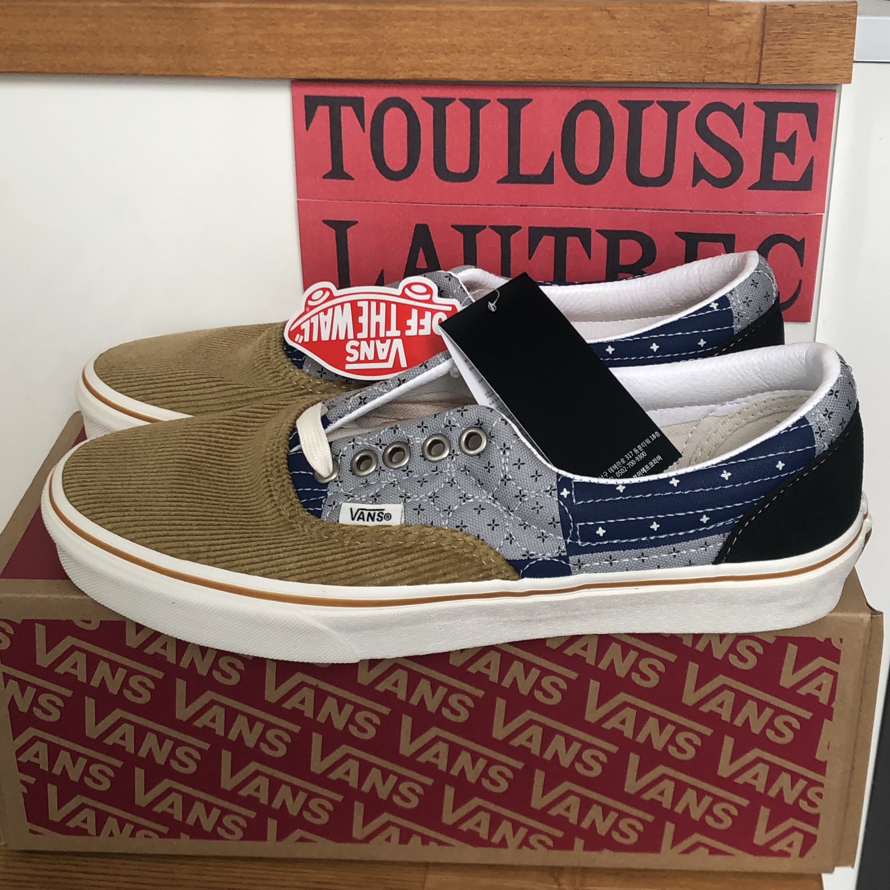 Vans Era Quilted Bandana Multicolor 착용 스타일