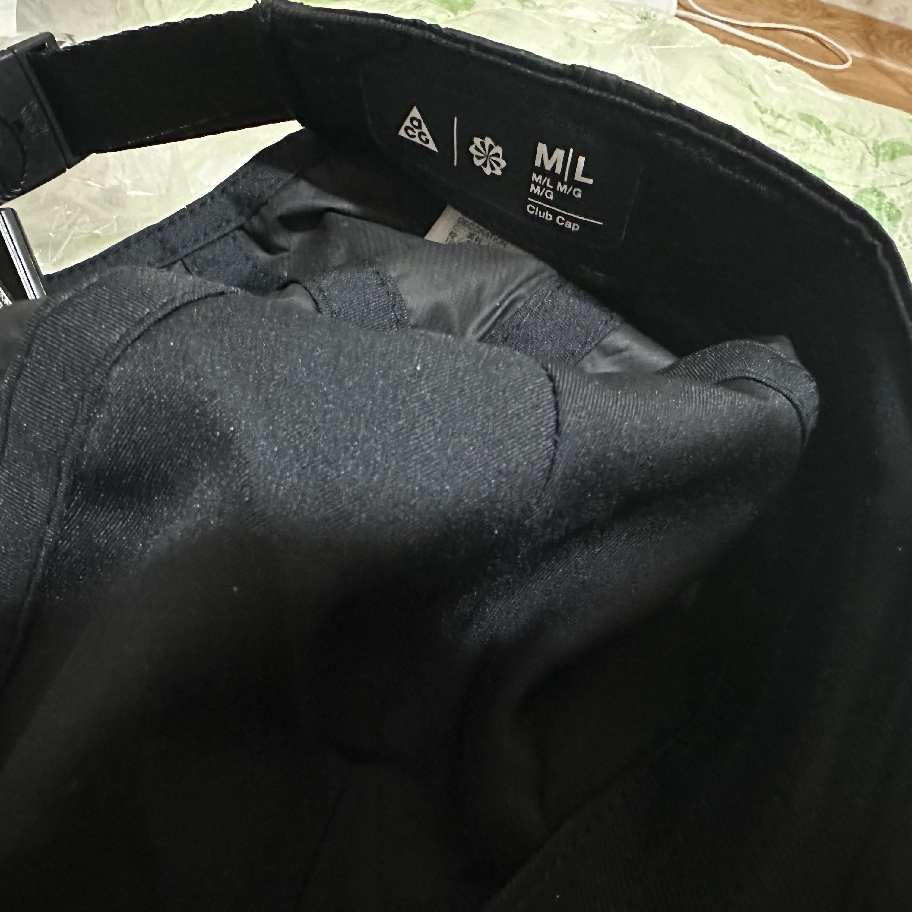 Nike ACG Trail Cap Black 착용 스타일 - 2