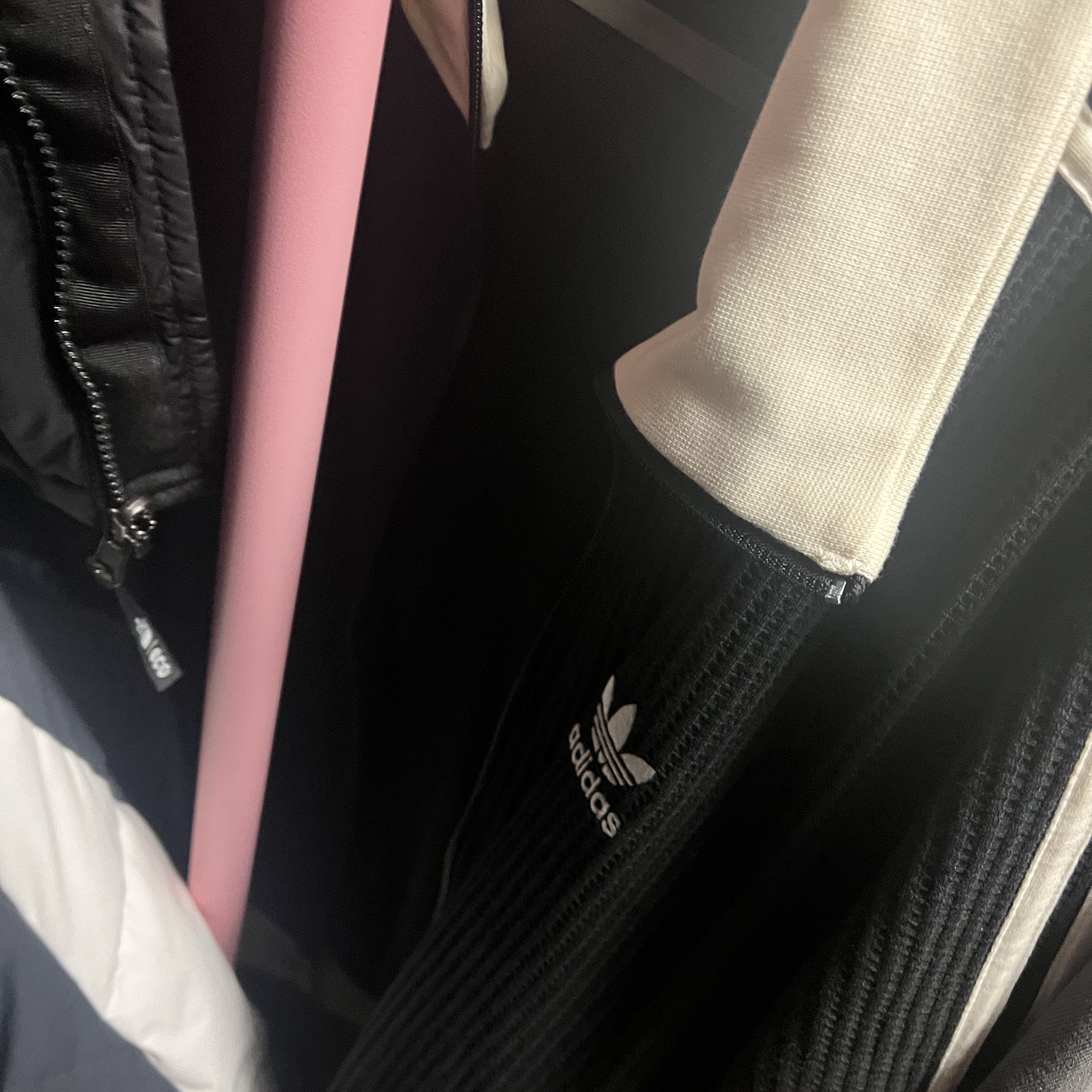 Adidas Waffle Beckenbauer Track Top Black - KR Sizing 착용 스타일