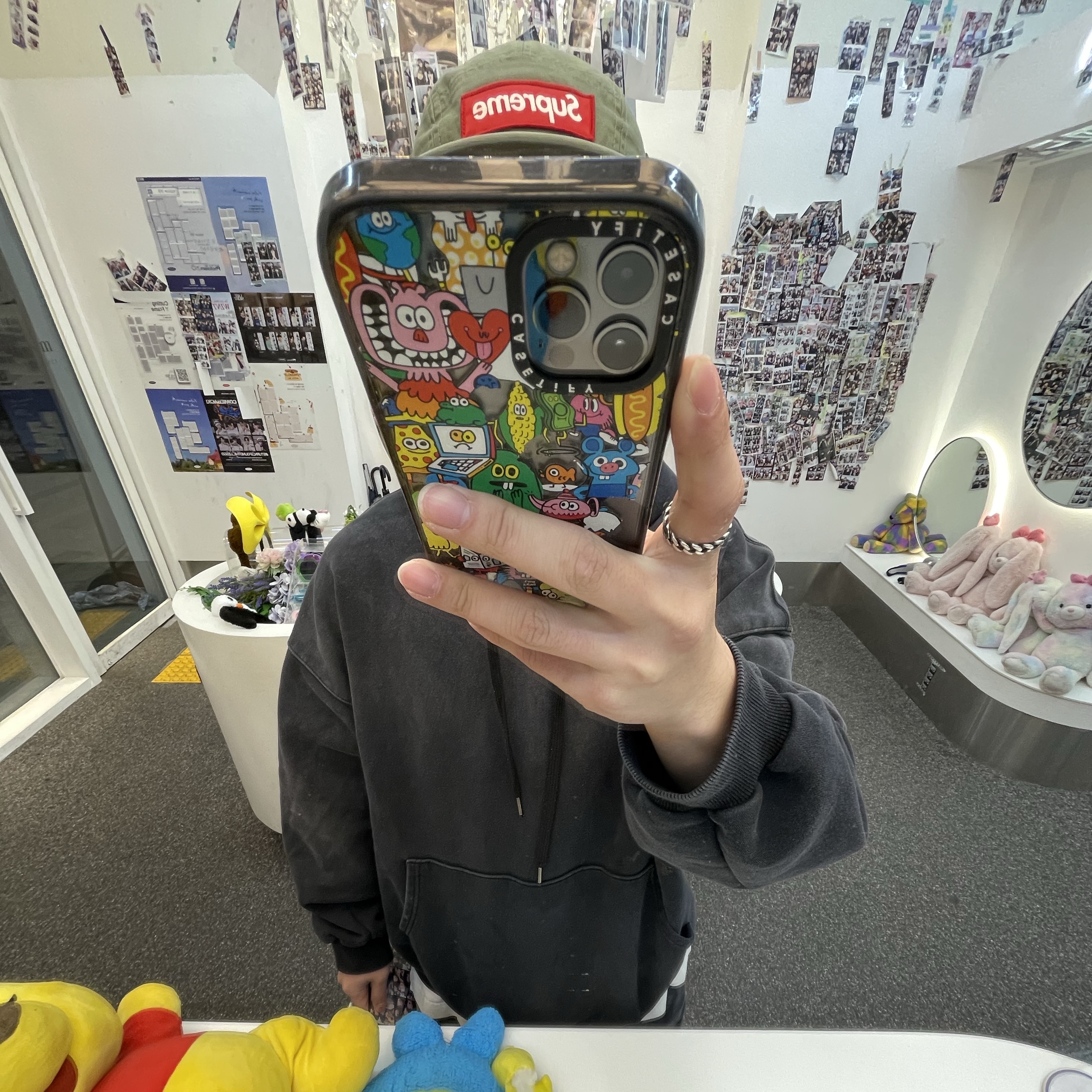 Supreme Military Camp Cap Olive - 24FW 착용 스타일