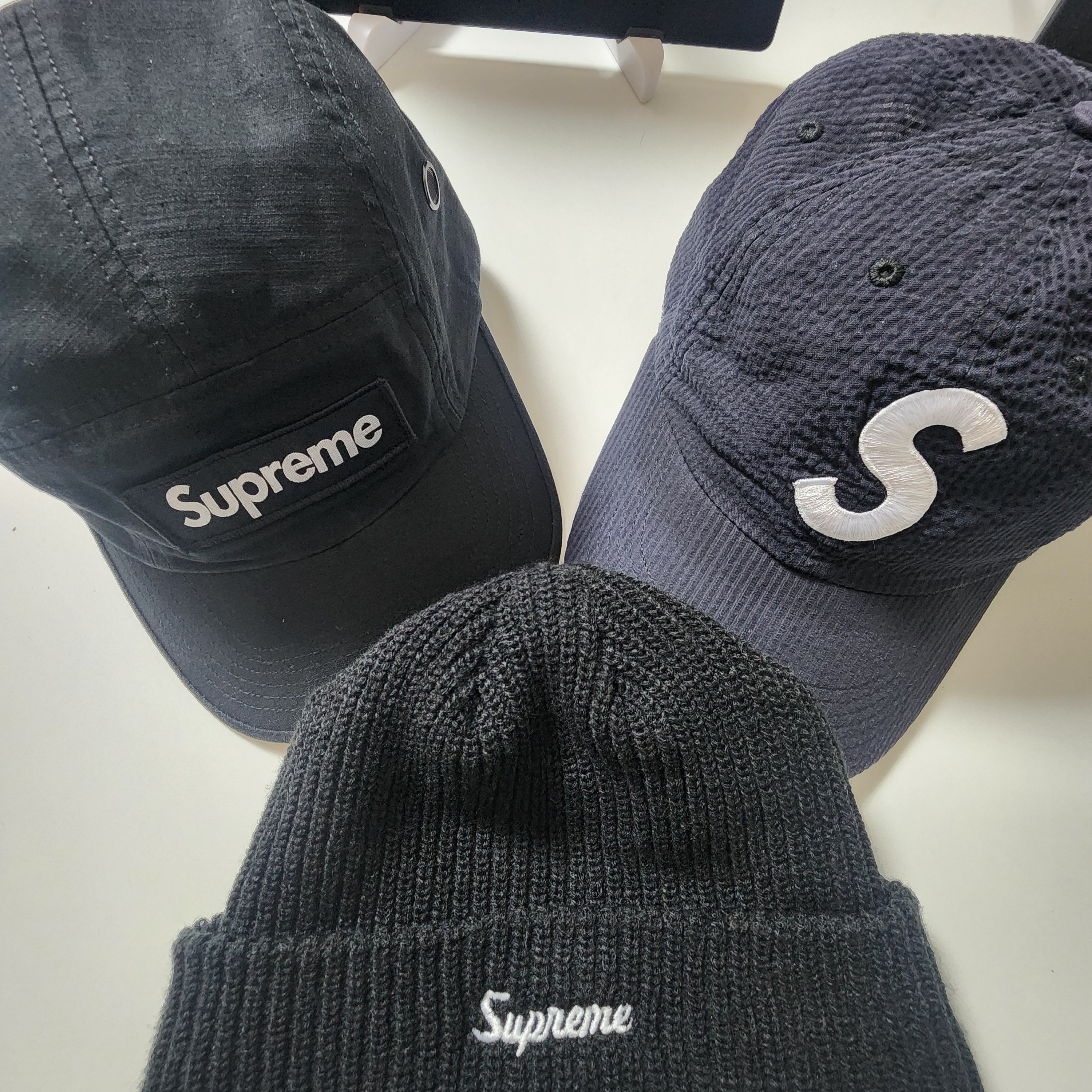 Supreme Military Camp Cap Black - 24FW 착용 스타일