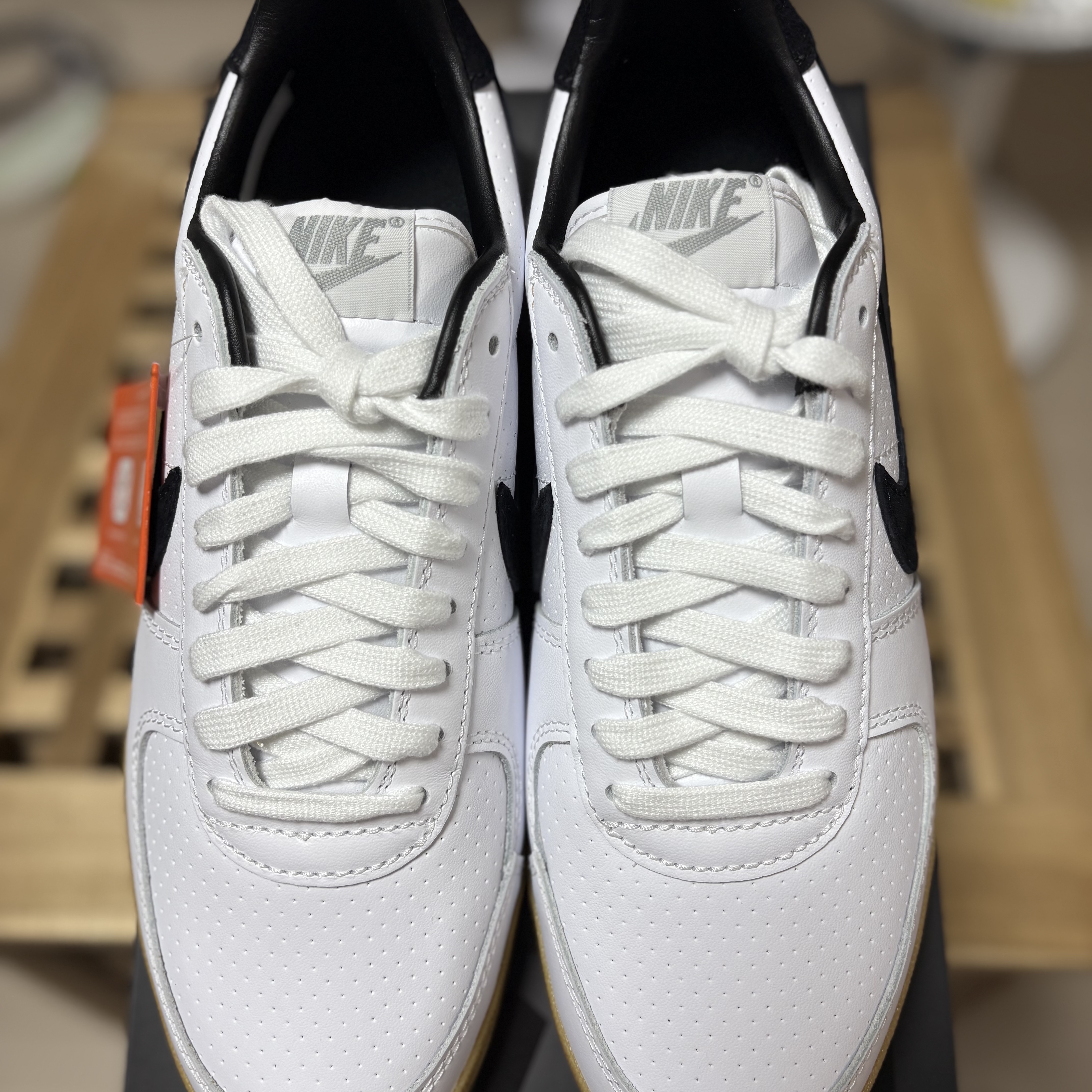Nike Field General 82 SP White and Black 착용 스타일 - 4
