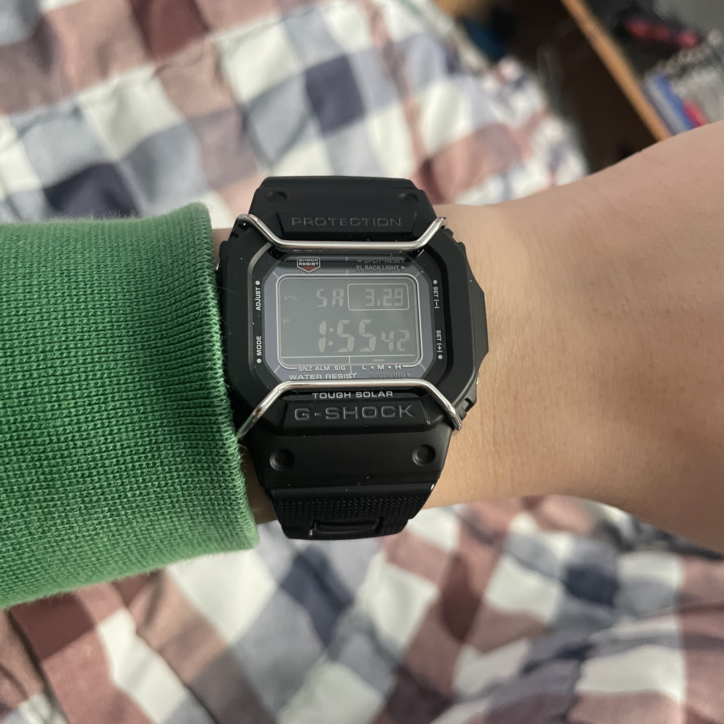 Casio G-Shock GW-M5610BC-1 착용 스타일