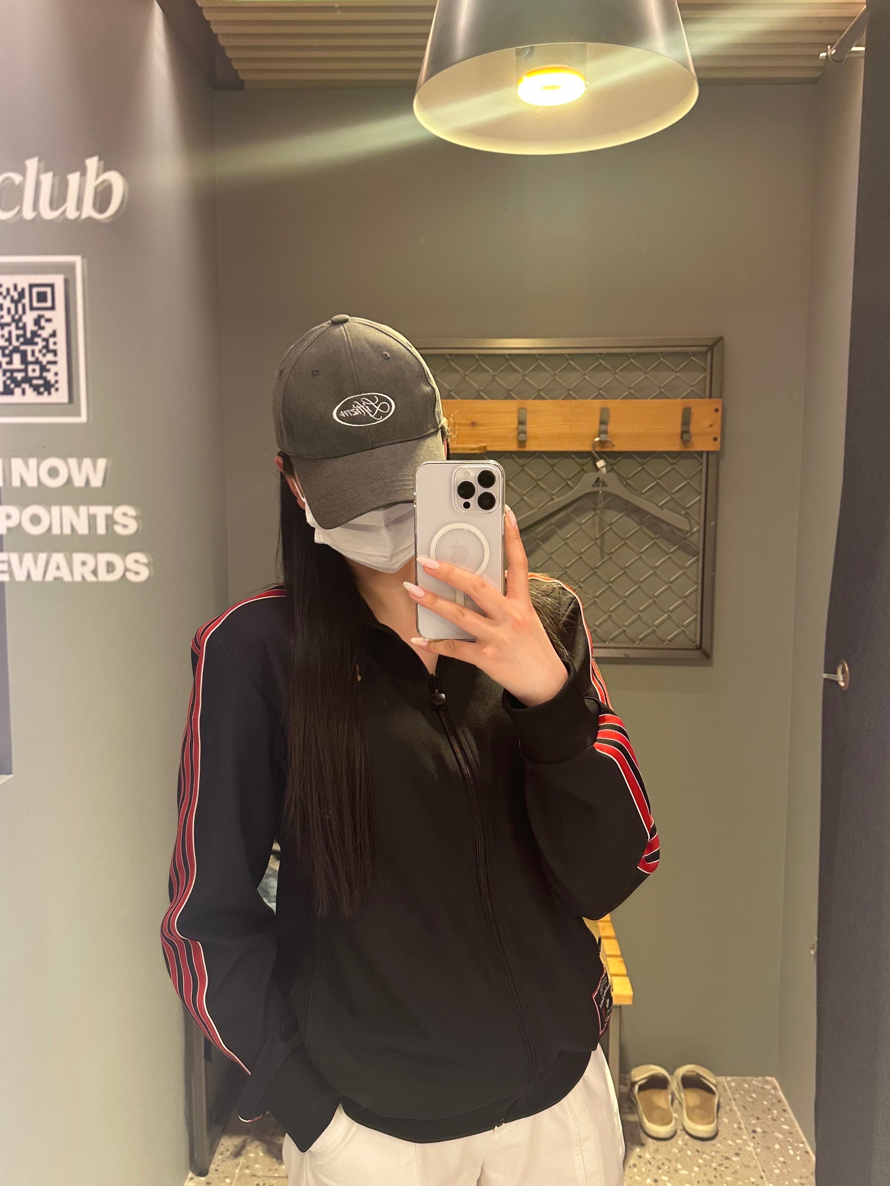 Adidas Manchester United Terrace Icon Track Top Black - KR Sizing 착용 스타일