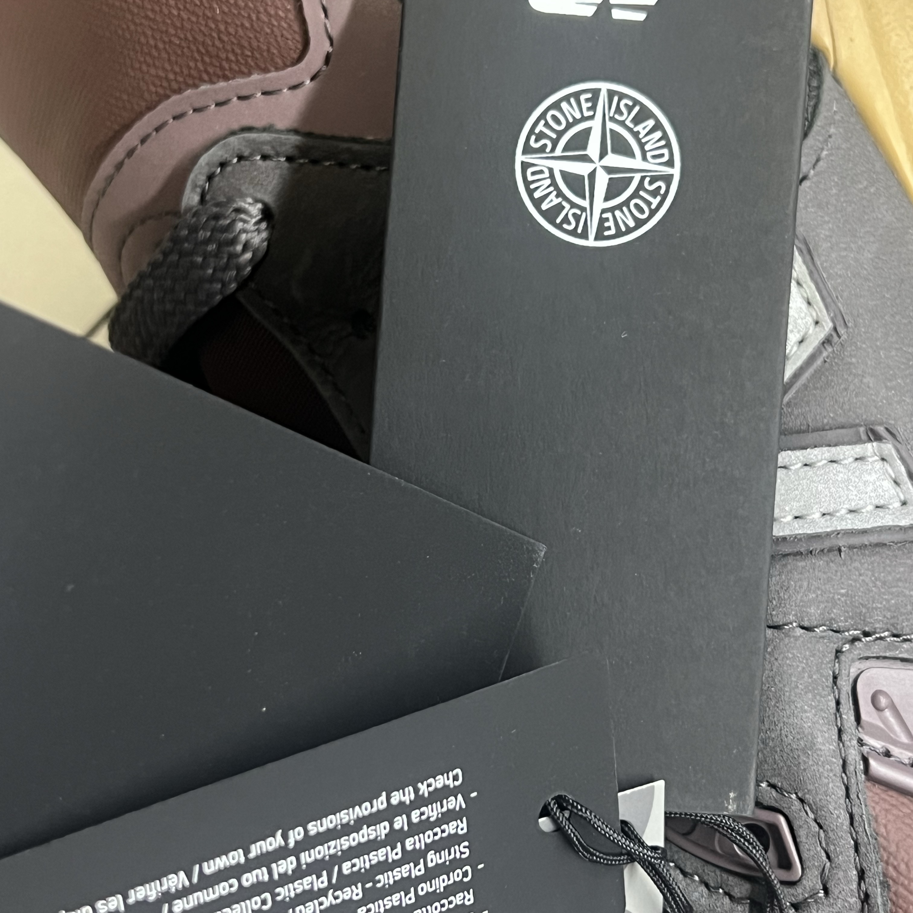 New Balance x Stone Island 998 Made in USA Mauve Deep Plum 착용 스타일 - 5