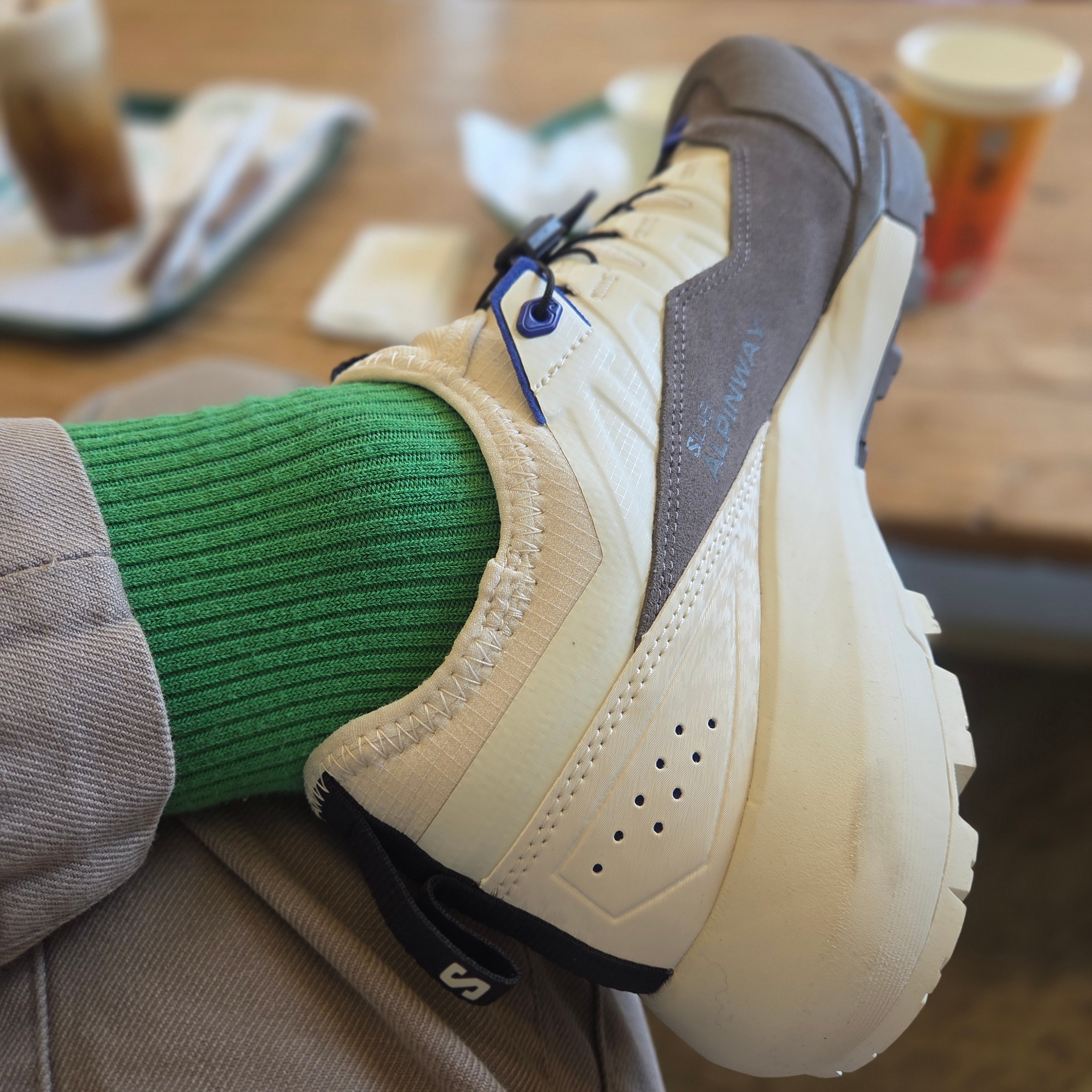 Salomon Alpinway Advanced Almond Milk Plum Kitten, Cost Per Kilo Moduler Cargo Pants Grey 착용 스타일 - 2