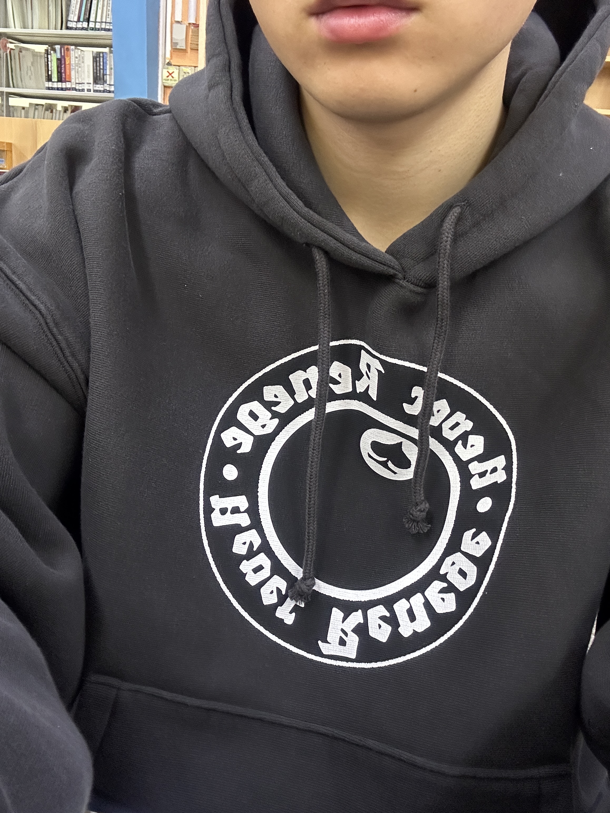 Stussy x Denim Tears Graphic Hoodie Black 착용 스타일