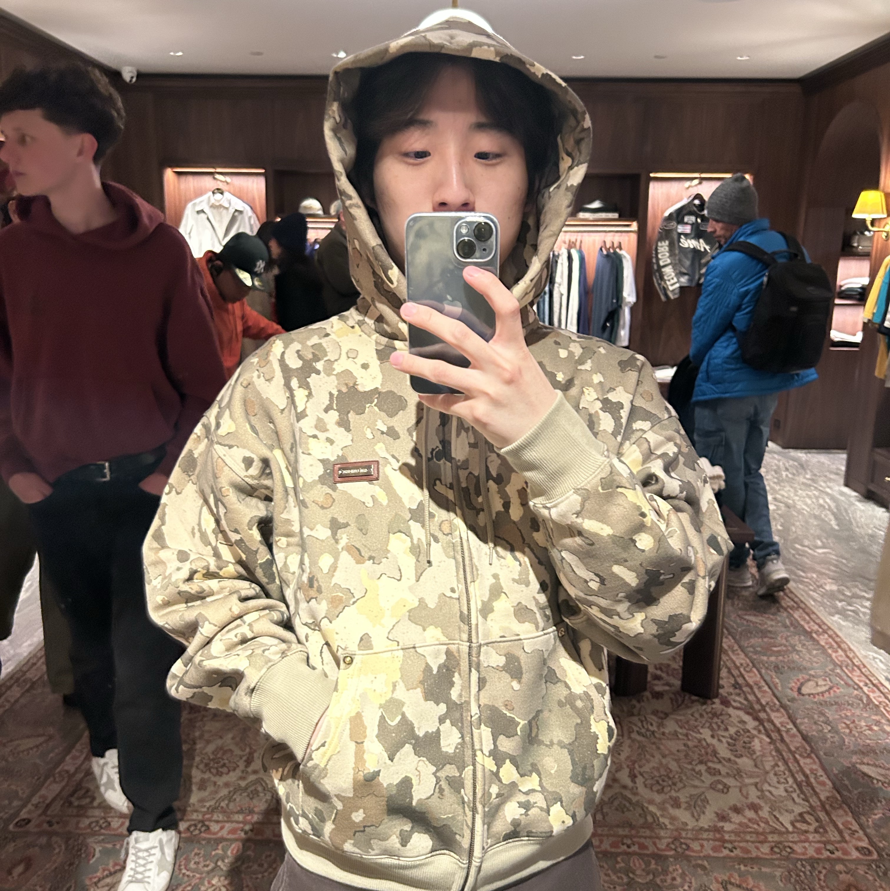 에메 레온 도르 x 뉴에라 양키스 볼파크 햇 보타니컬 그린 착용 스타일 - 3