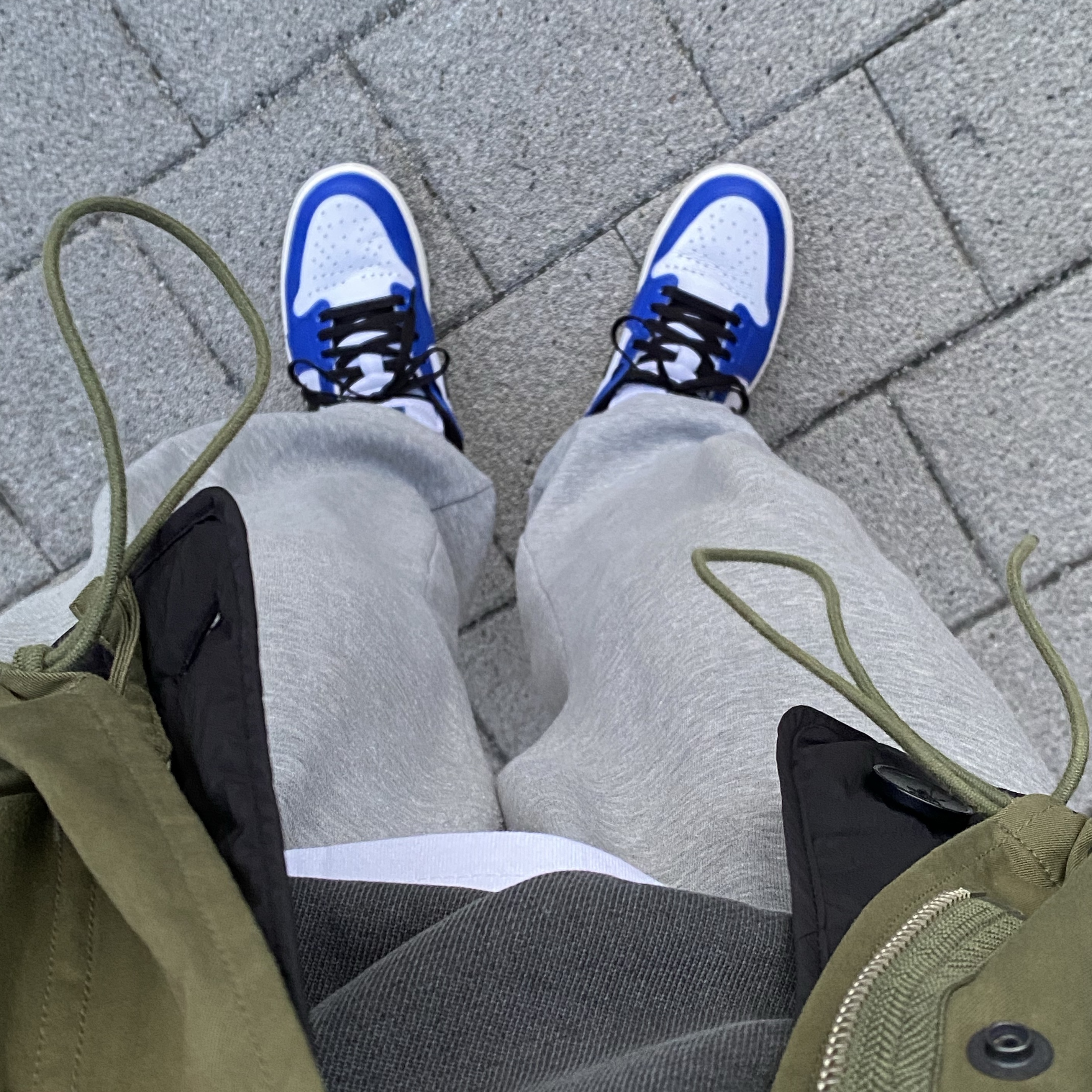 Jordan 1 Retro Low OG Game Royal 착용 스타일 - 2