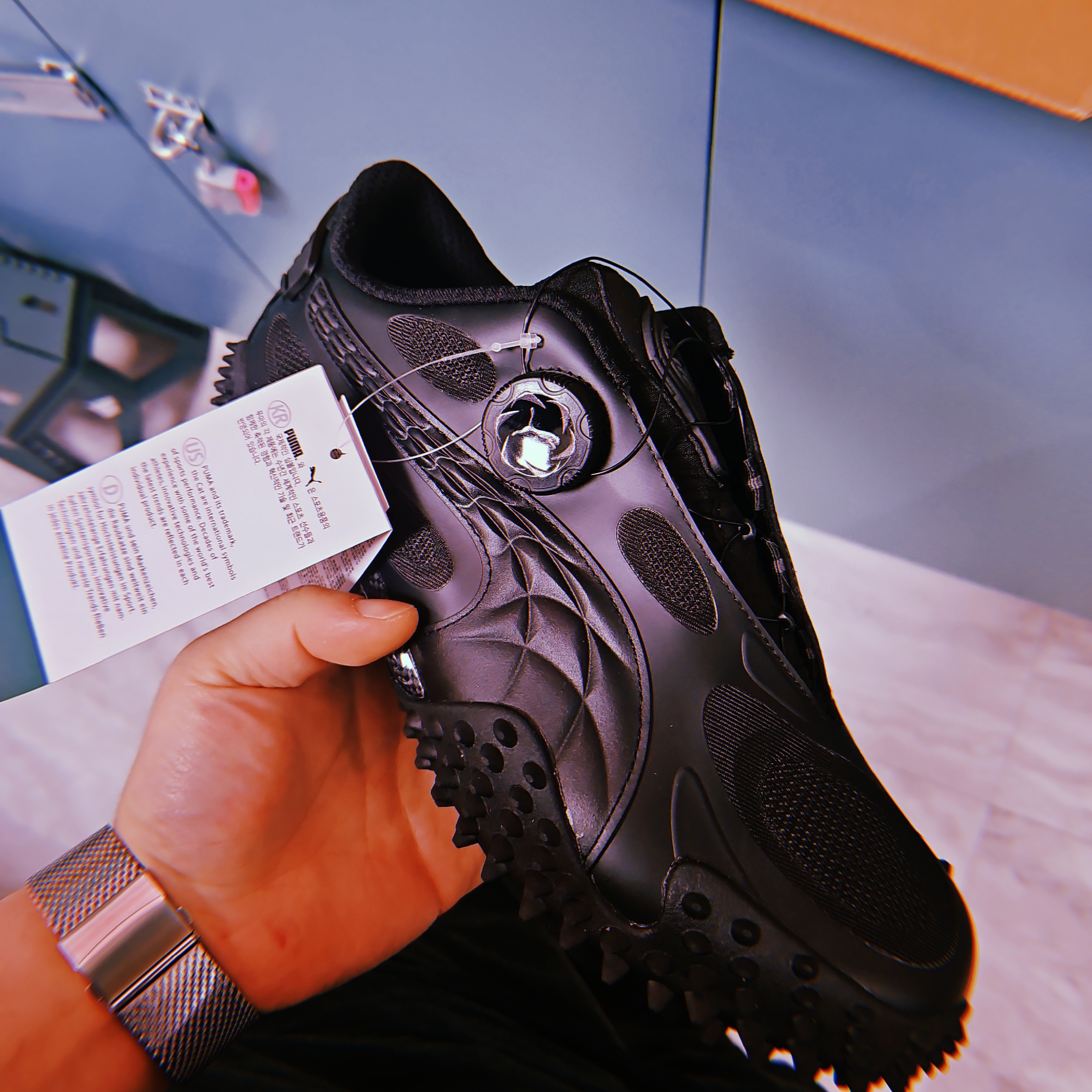 Puma x A$AP Rocky Mostro Disccords Black 착용 스타일 - 3