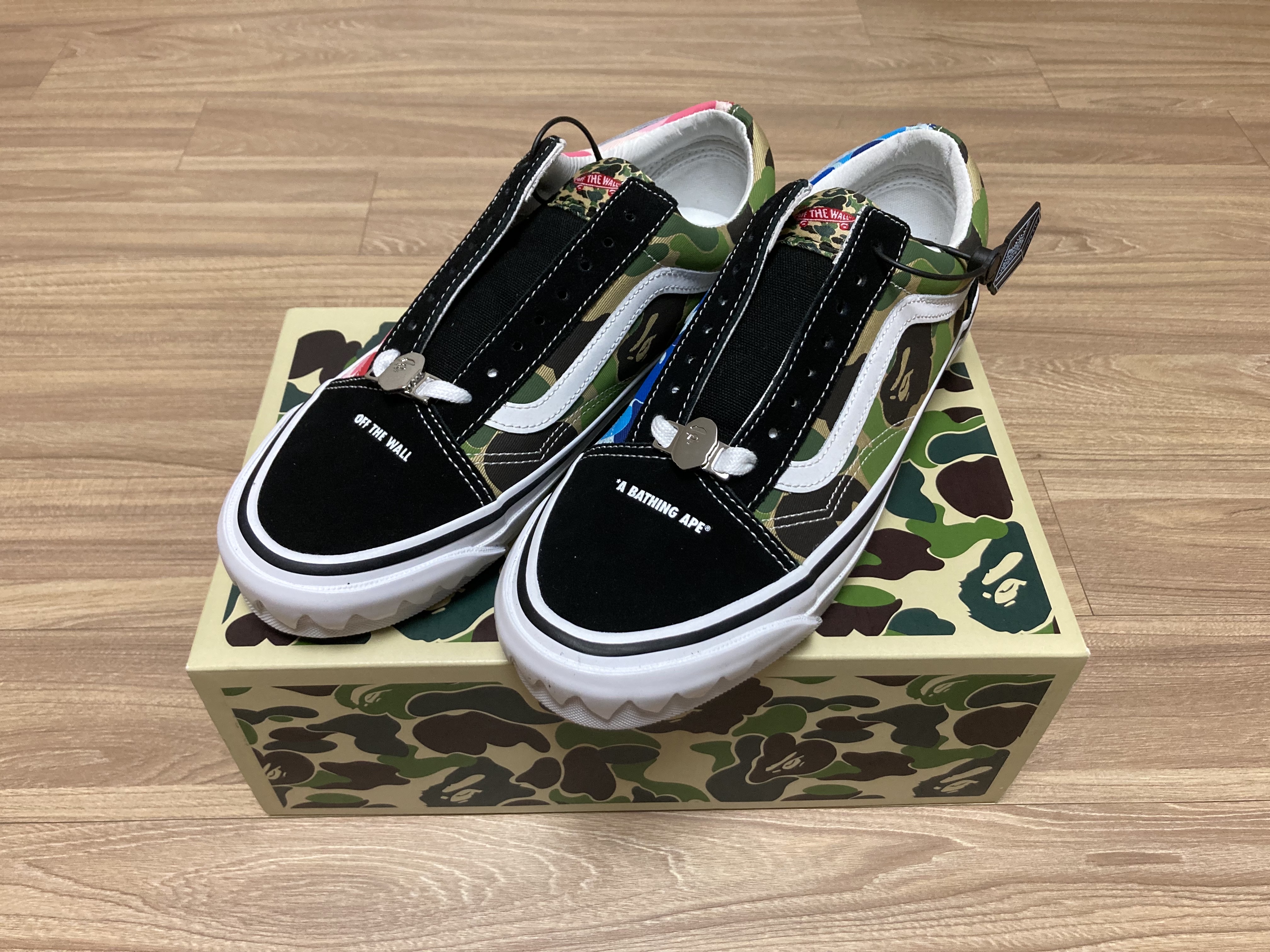 Vans x BAPE Old Skool TB LX Black 착용 스타일