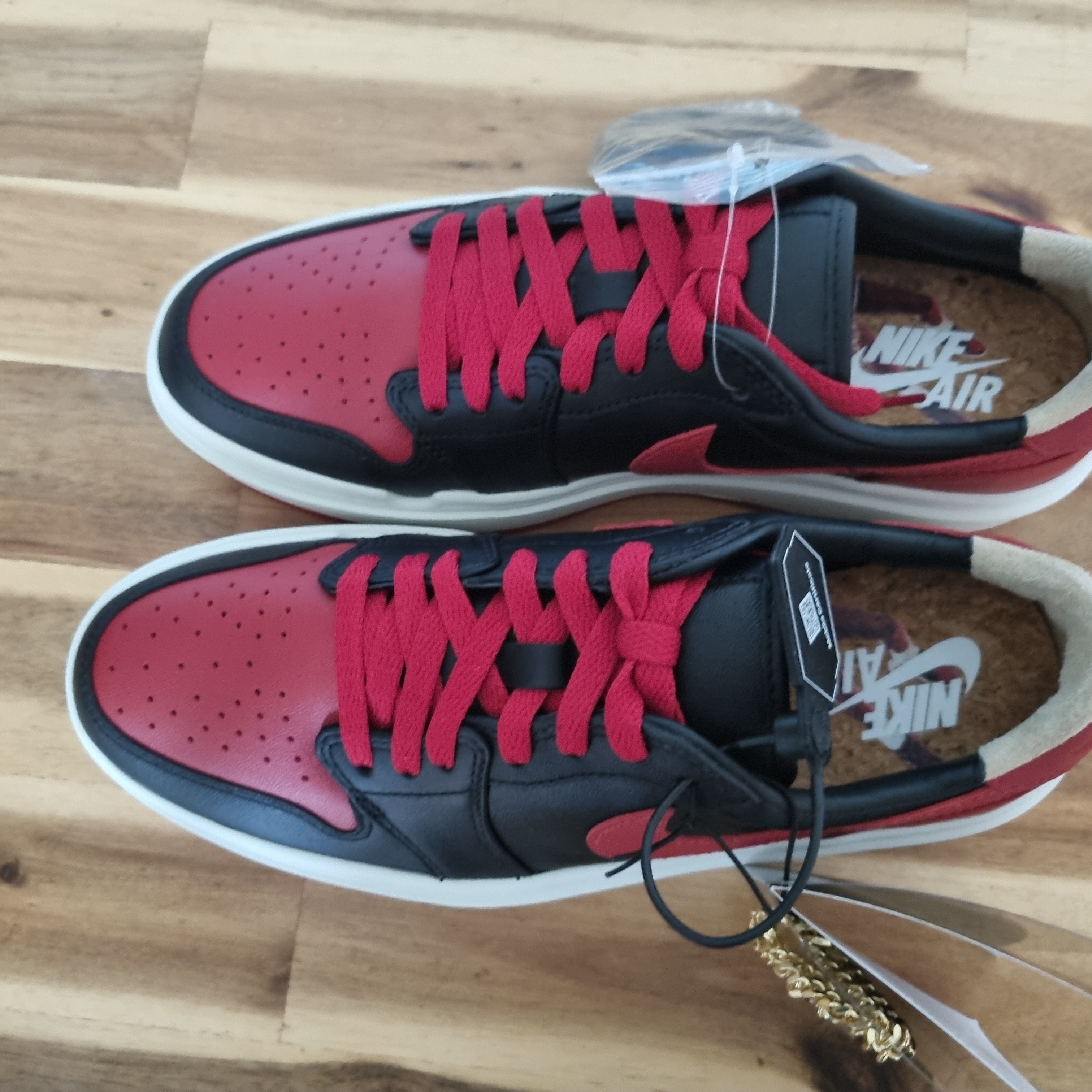 (W) Jordan 1 Elevate Low SE Bred 착용 스타일 - 4